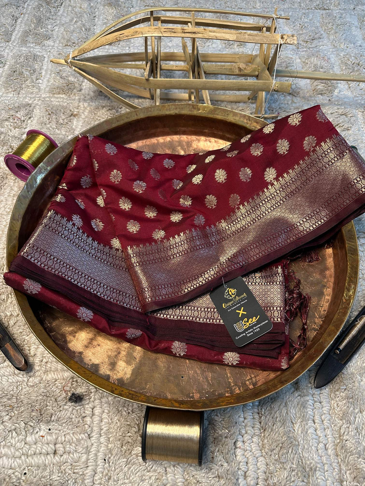 Premium Contemperory Weave Softsilk Banarasi Saree
