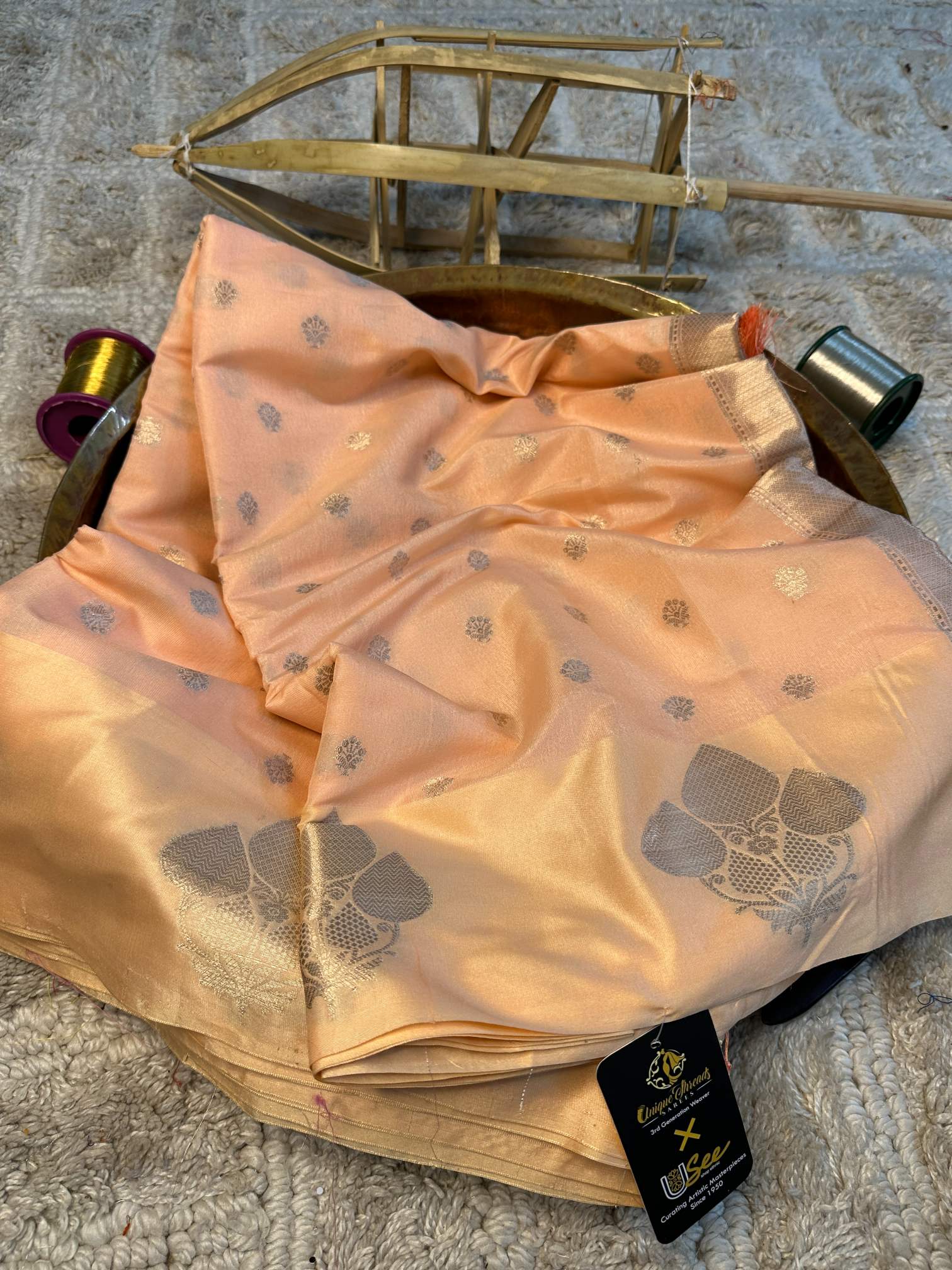 Premium Contemperory Weave Softsilk Banarasi Saree