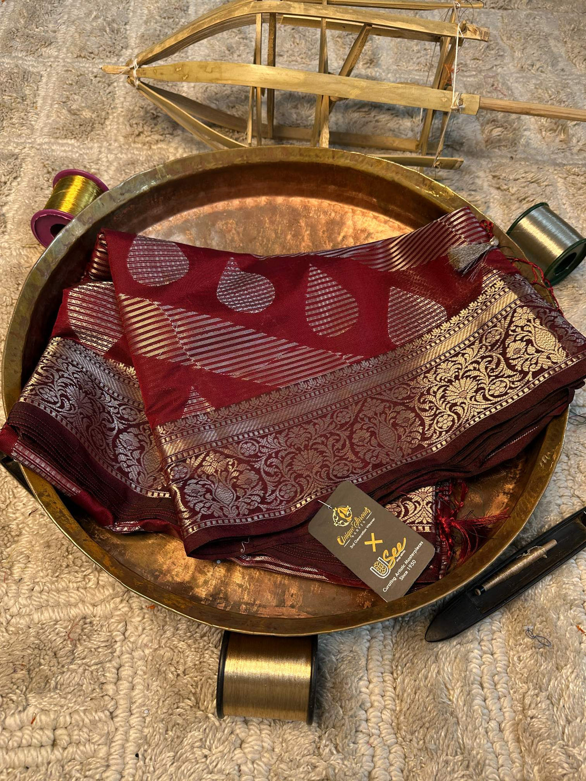 Premium Contemperory Weave Softsilk Banarasi Saree