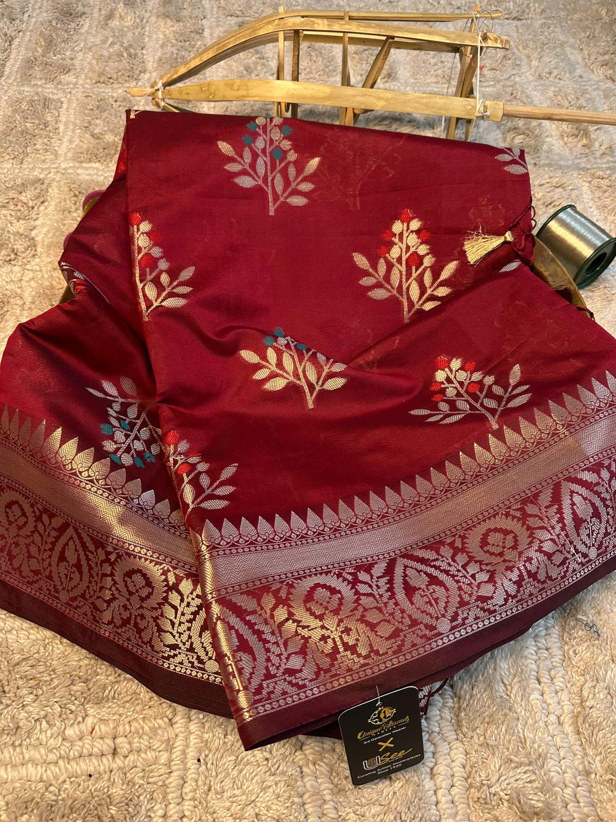 Premium Contemperory Weave Softsilk Banarasi Saree