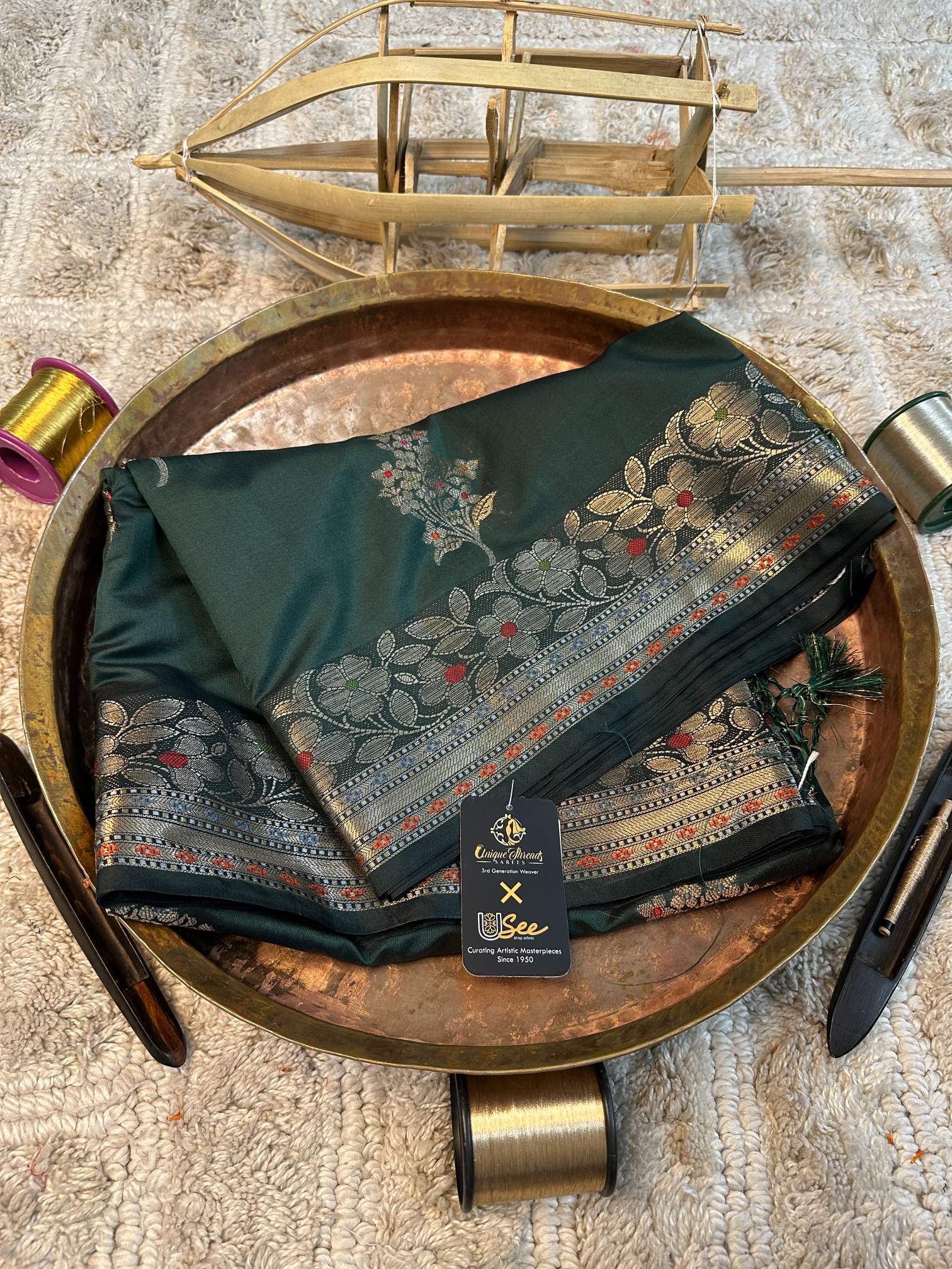 Premium Contemperory Weave Softsilk Banarasi Saree