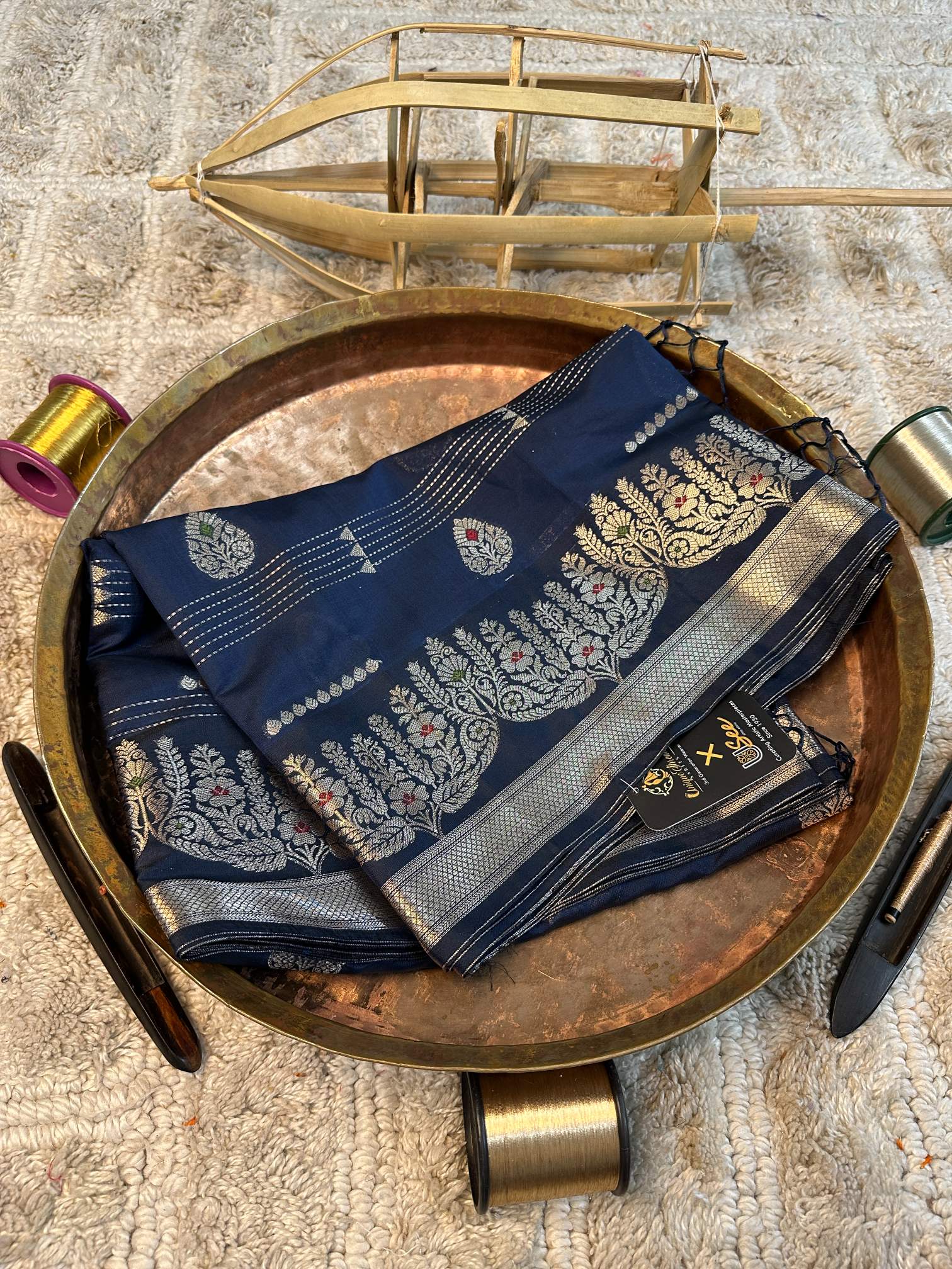 Premium Contemperory Weave Softsilk Banarasi Saree
