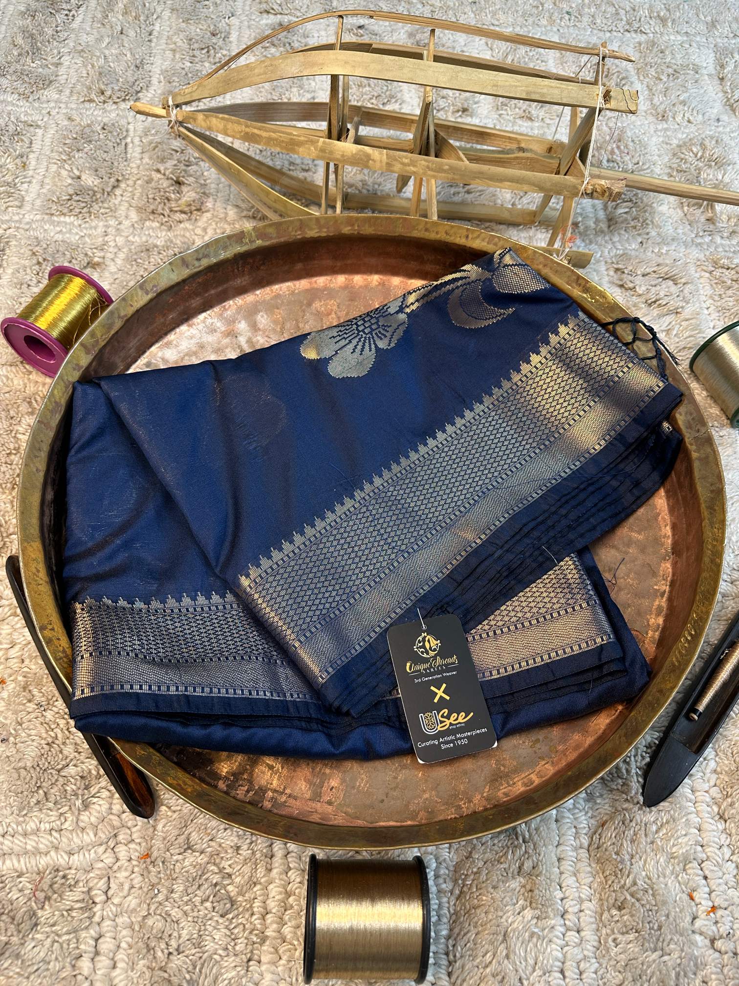 Premium Contemperory Weave Softsilk Banarasi Saree