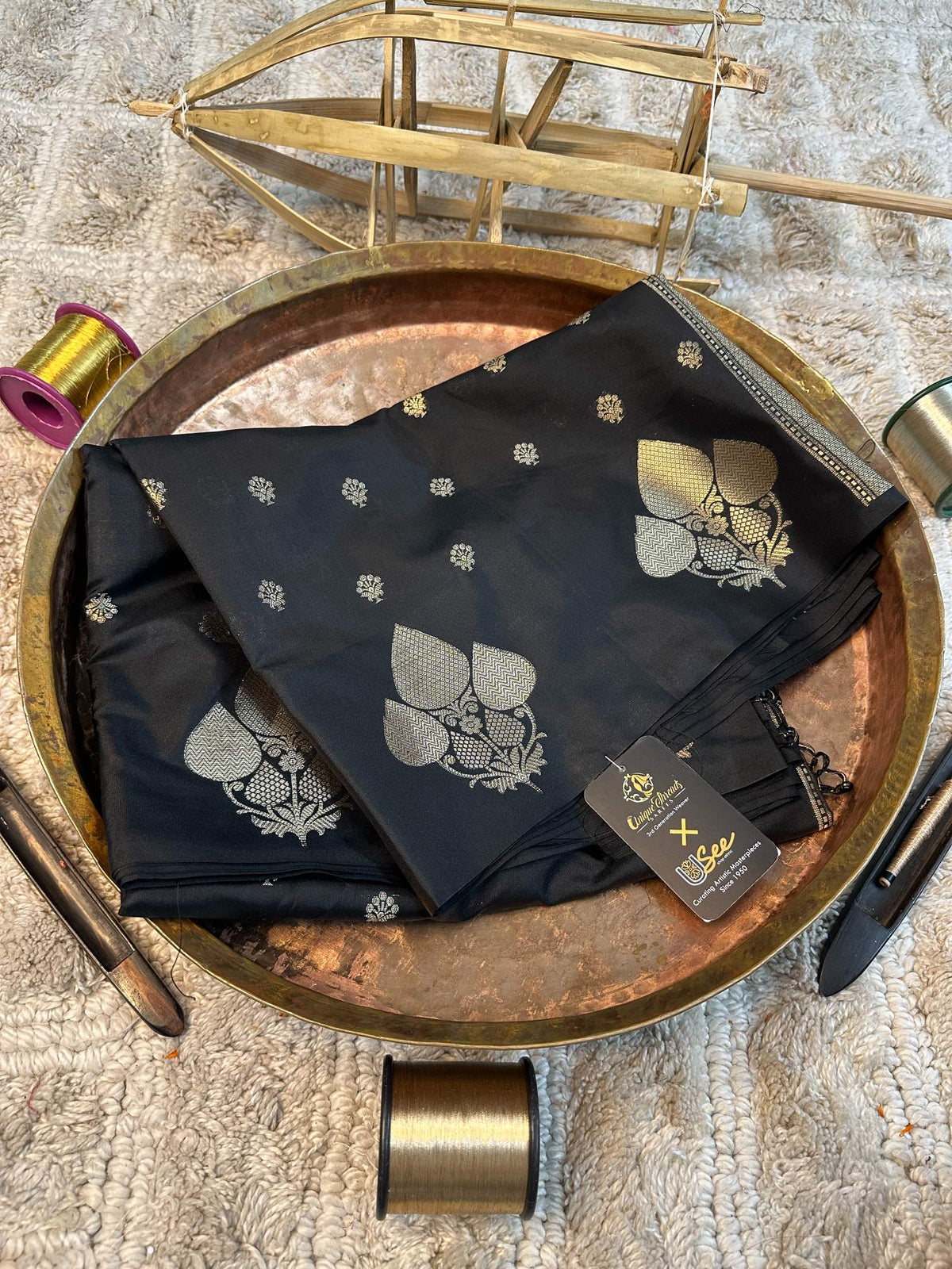 Premium Contemperory Weave Softsilk Banarasi Saree