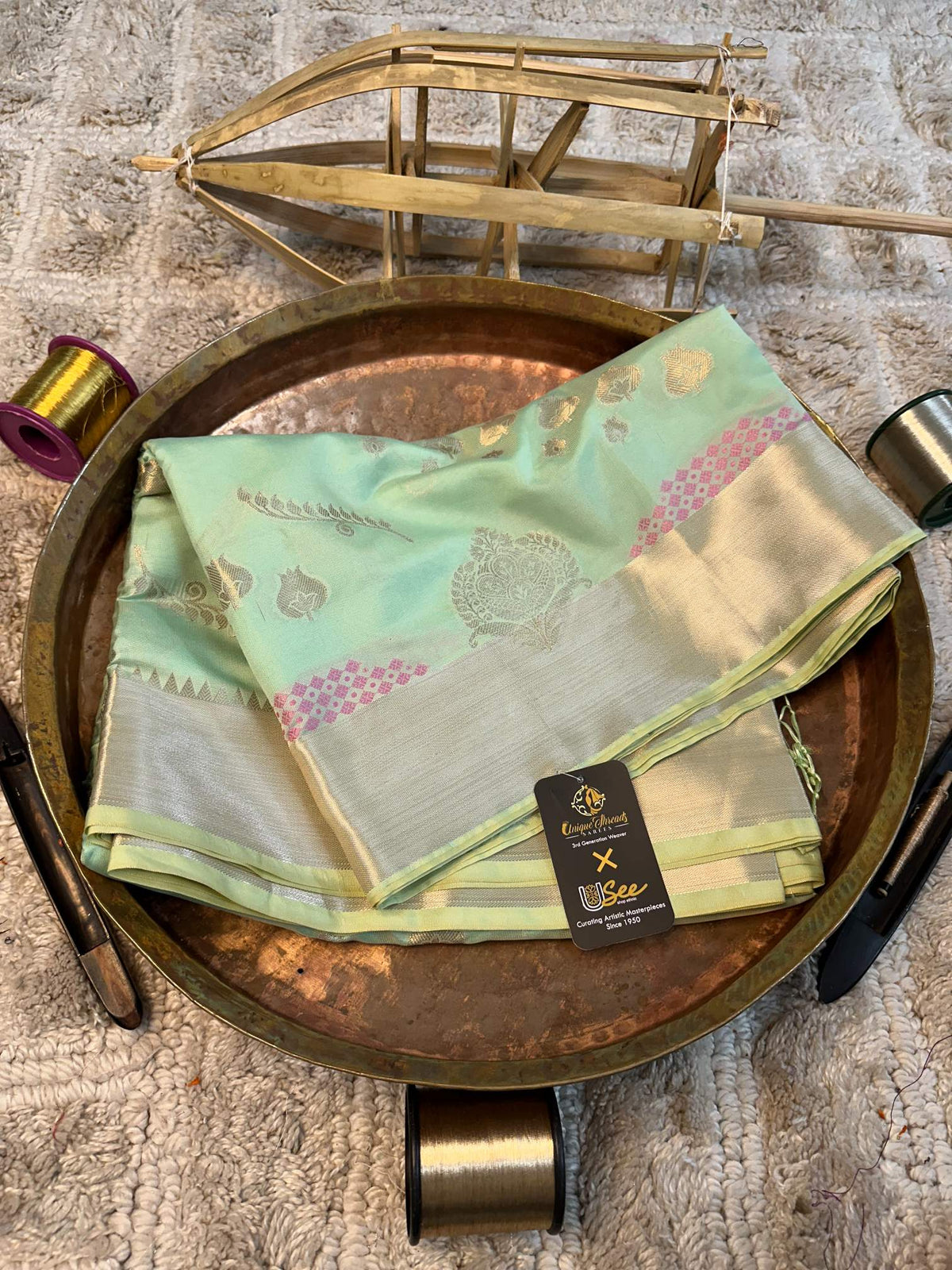 Premium Contemperory Weave Softsilk Banarasi Saree