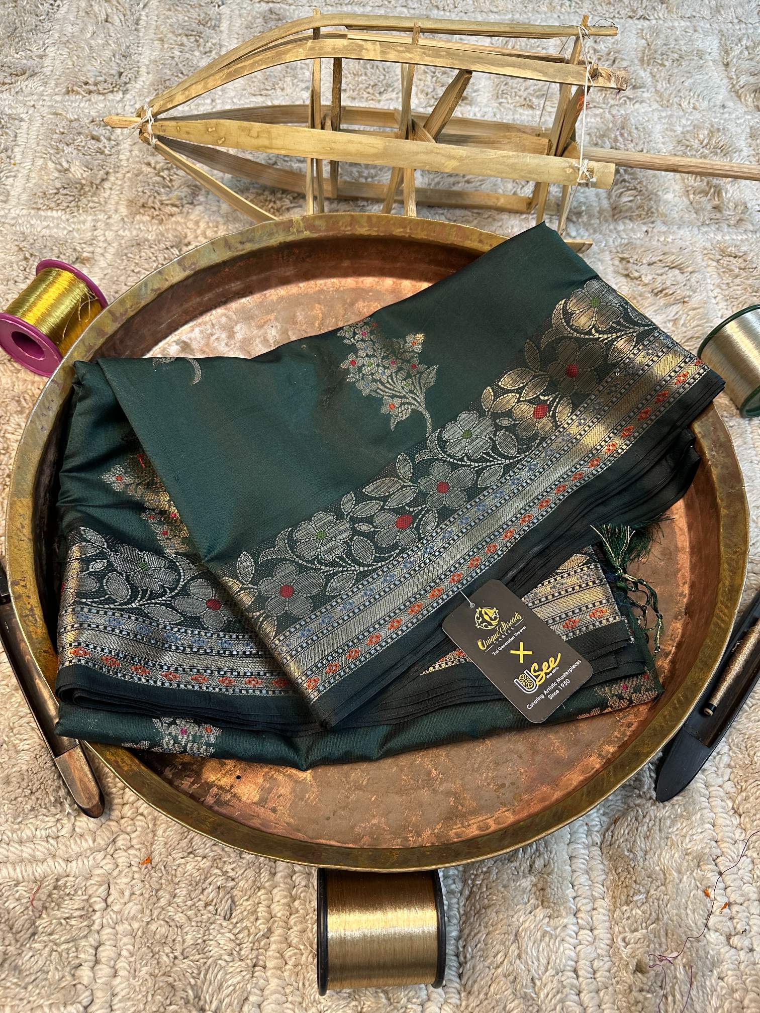 Premium Contemperory Weave Softsilk Banarasi Saree