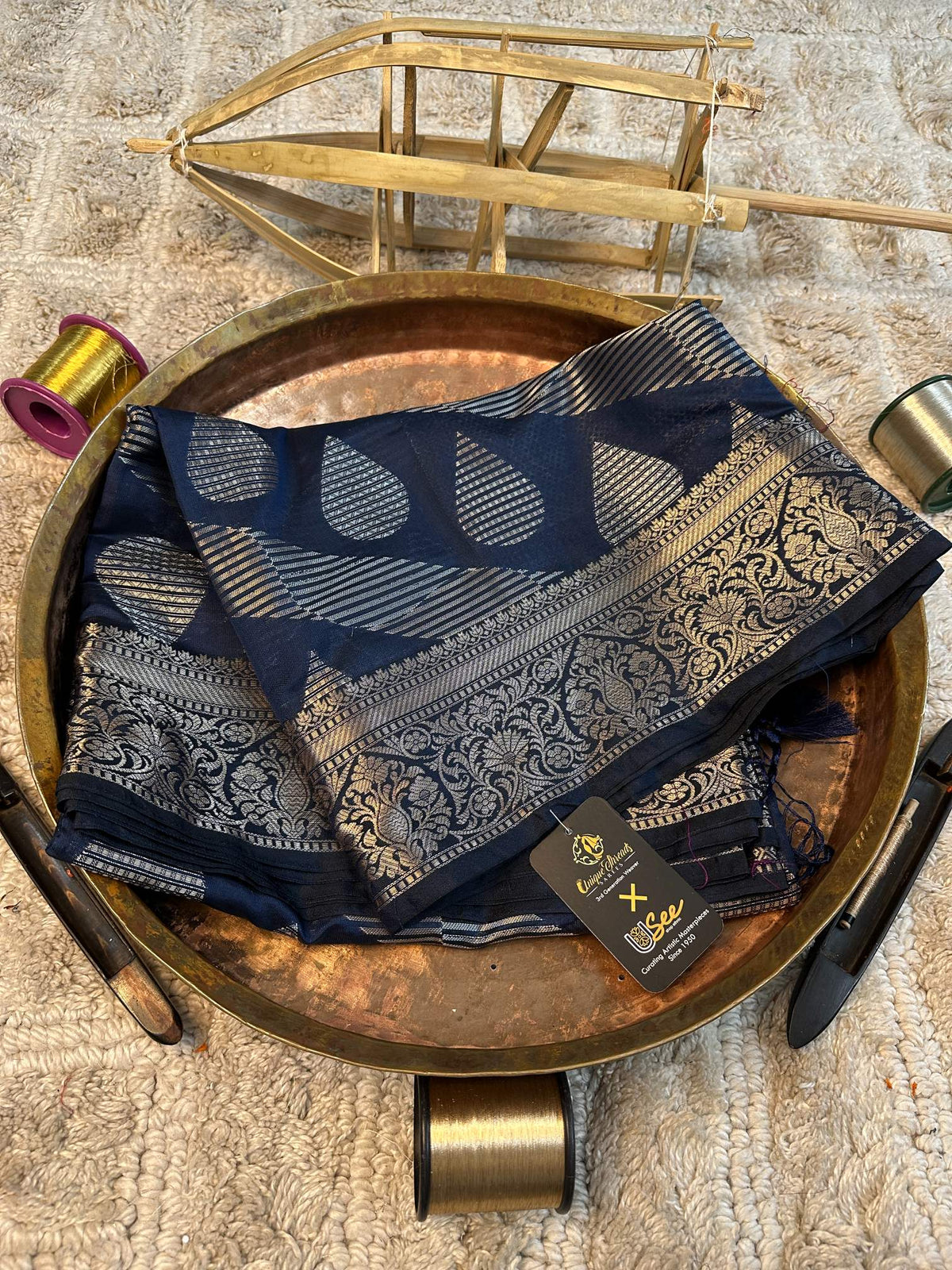 Premium Contemperory Weave Softsilk Banarasi Saree
