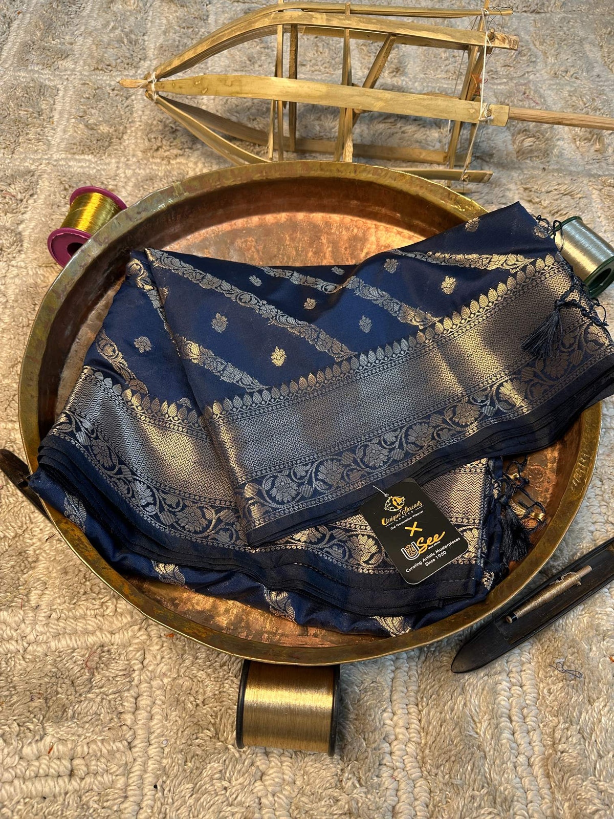 Premium Contemperory Weave Softsilk Banarasi Saree