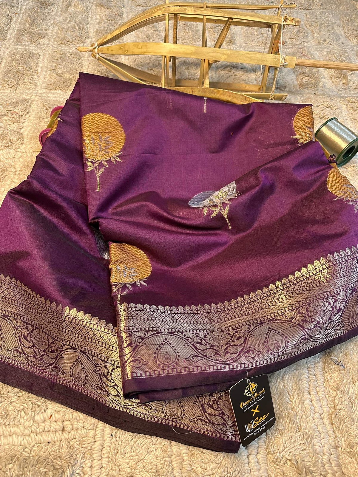 Premium Contemperory Weave Softsilk Banarasi Saree