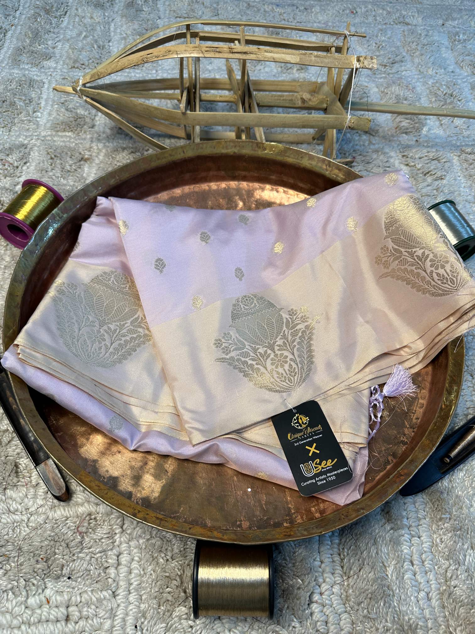 Premium Contemperory Weave Softsilk Banarasi Saree
