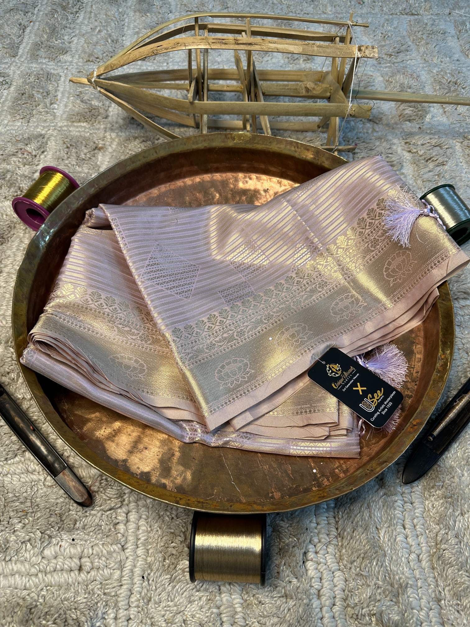 Premium Contemperory Weave Softsilk Banarasi Saree