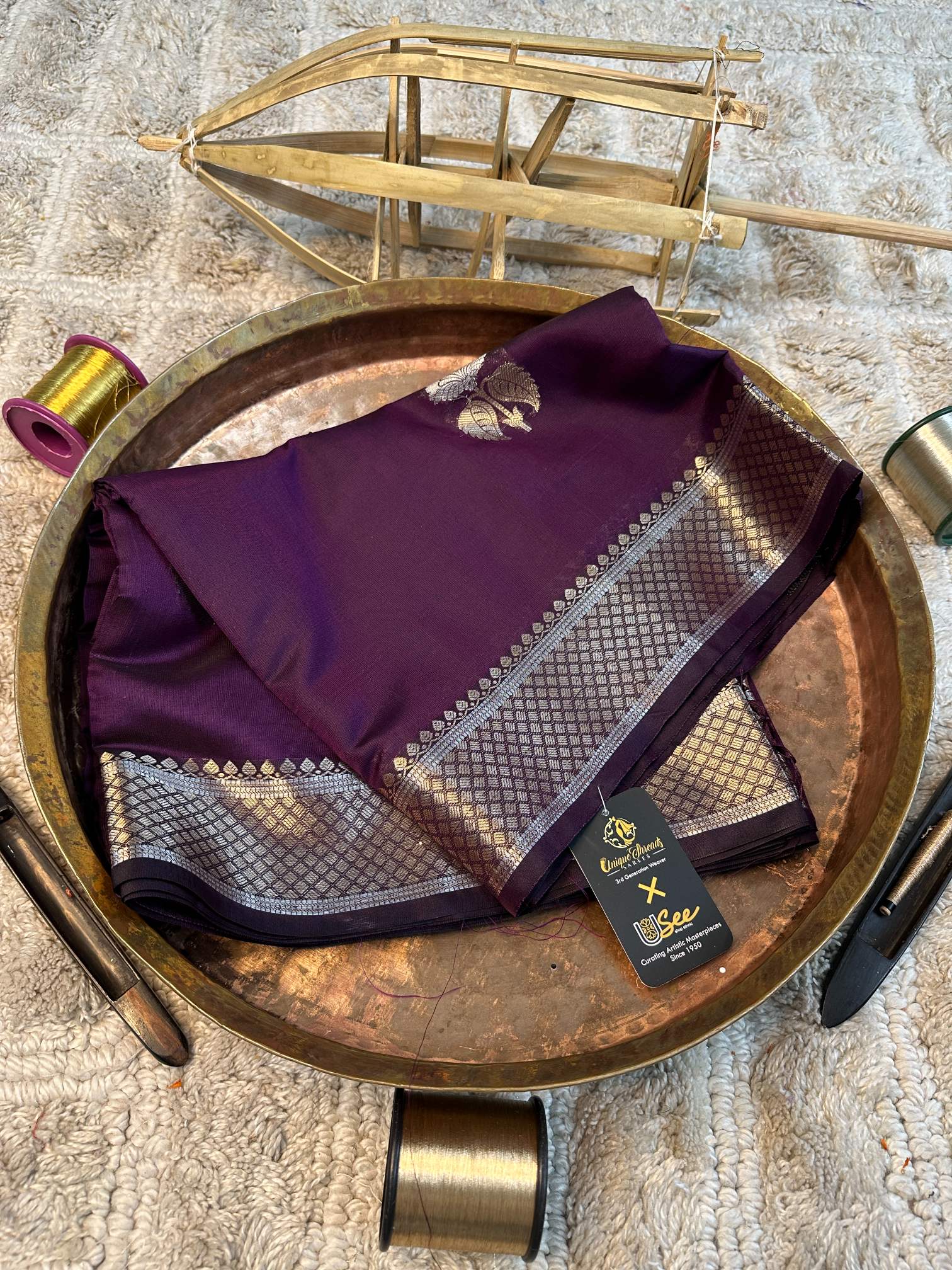 Premium Contemperory Weave Softsilk Banarasi Saree
