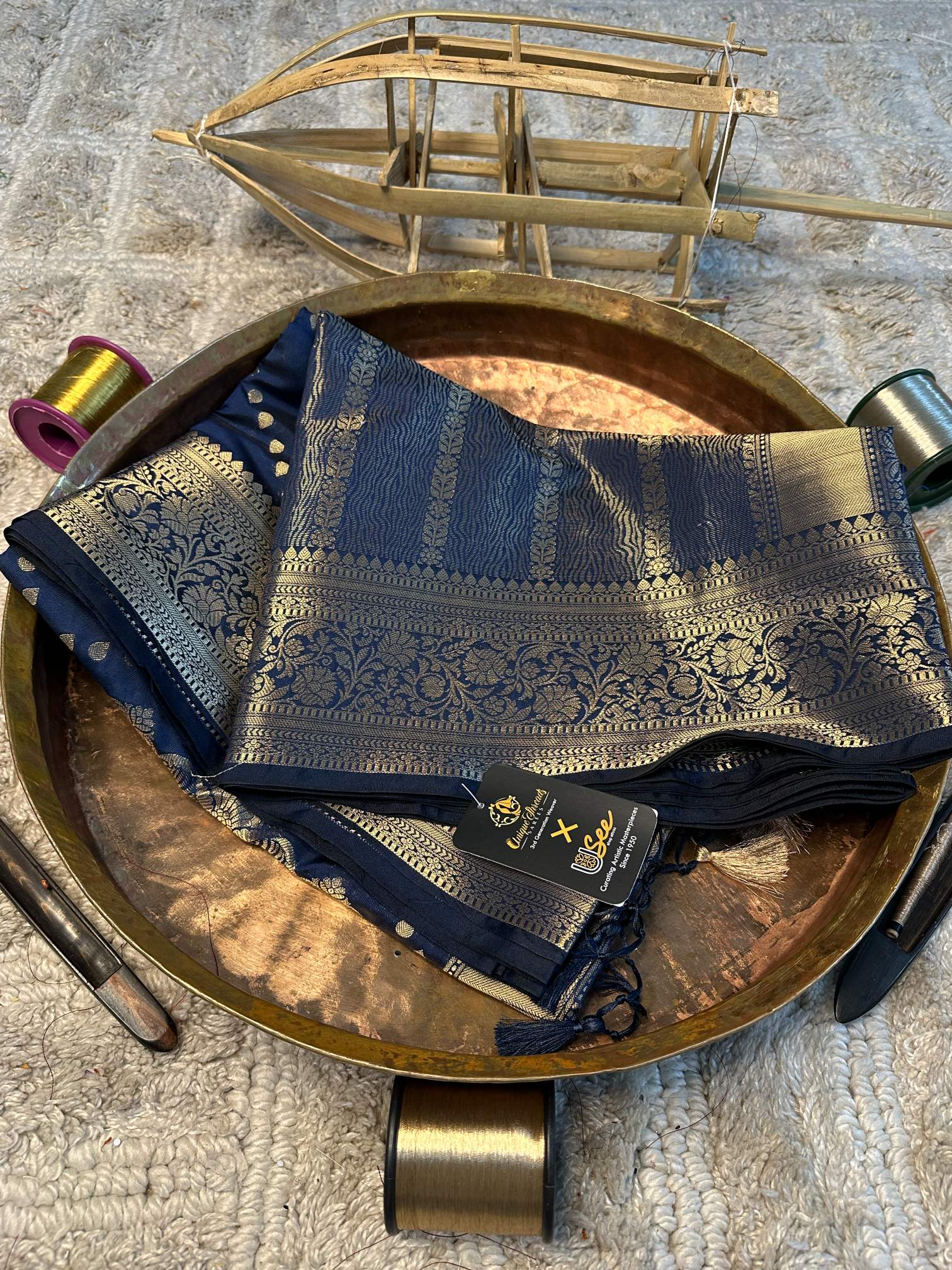 Premium Contemperory Weave Softsilk Banarasi Saree