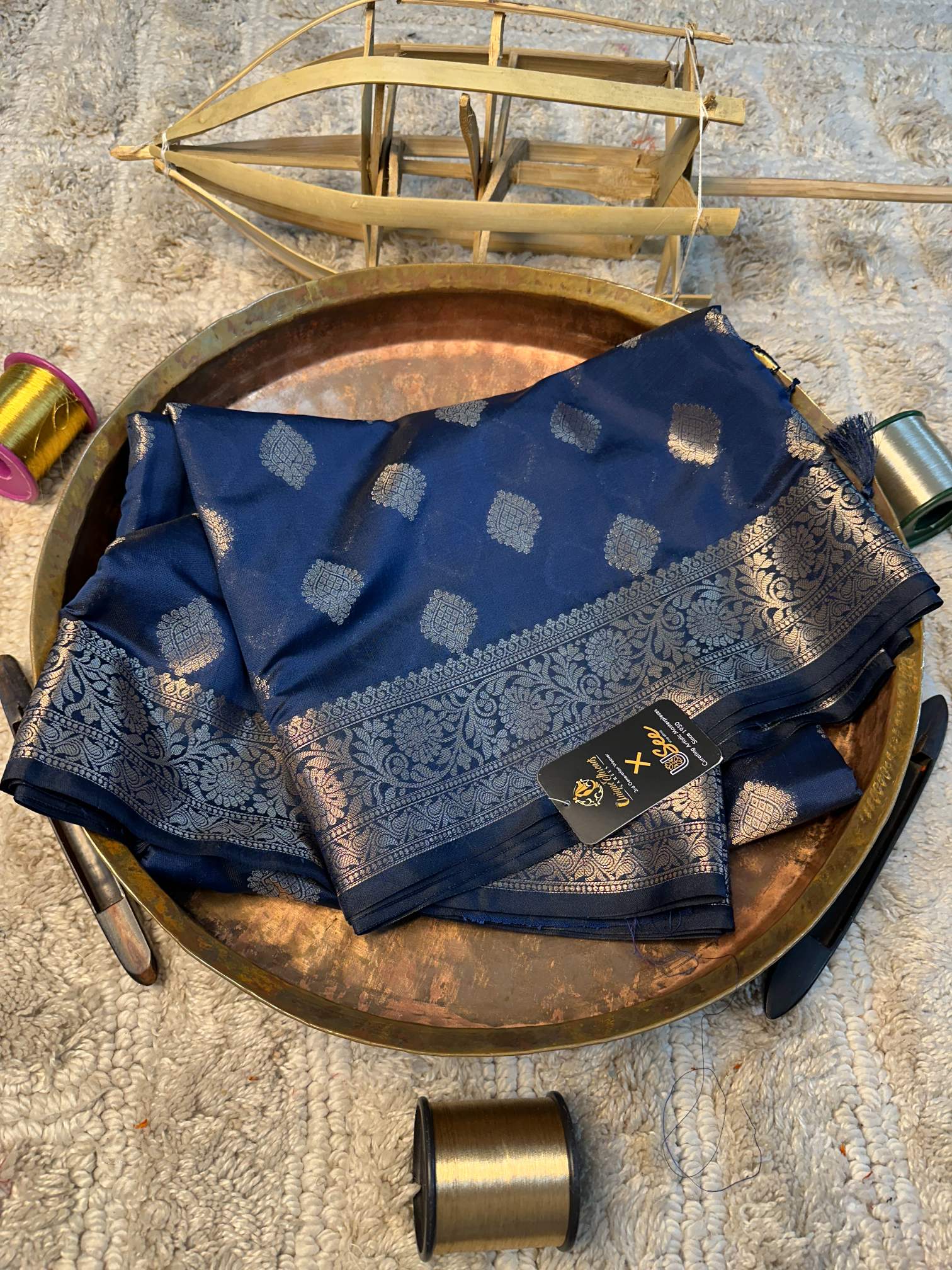Premium Contemperory Weave Softsilk Banarasi Saree