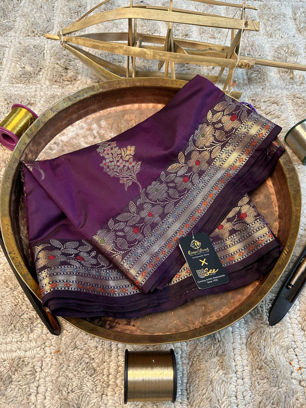 Premium Contemperory Weave Softsilk Banarasi Saree