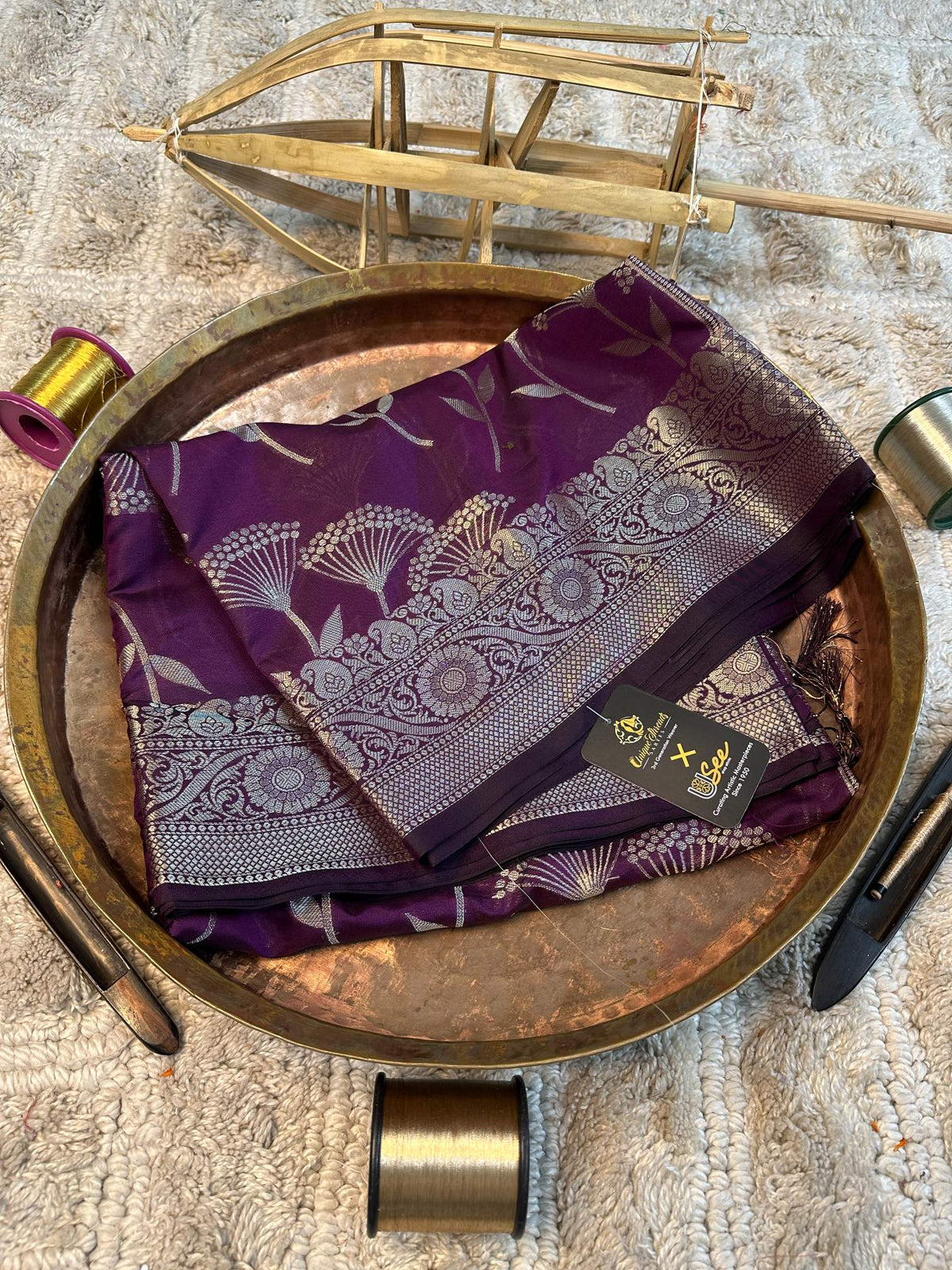 Premium Contemperory Weave Softsilk Banarasi Saree