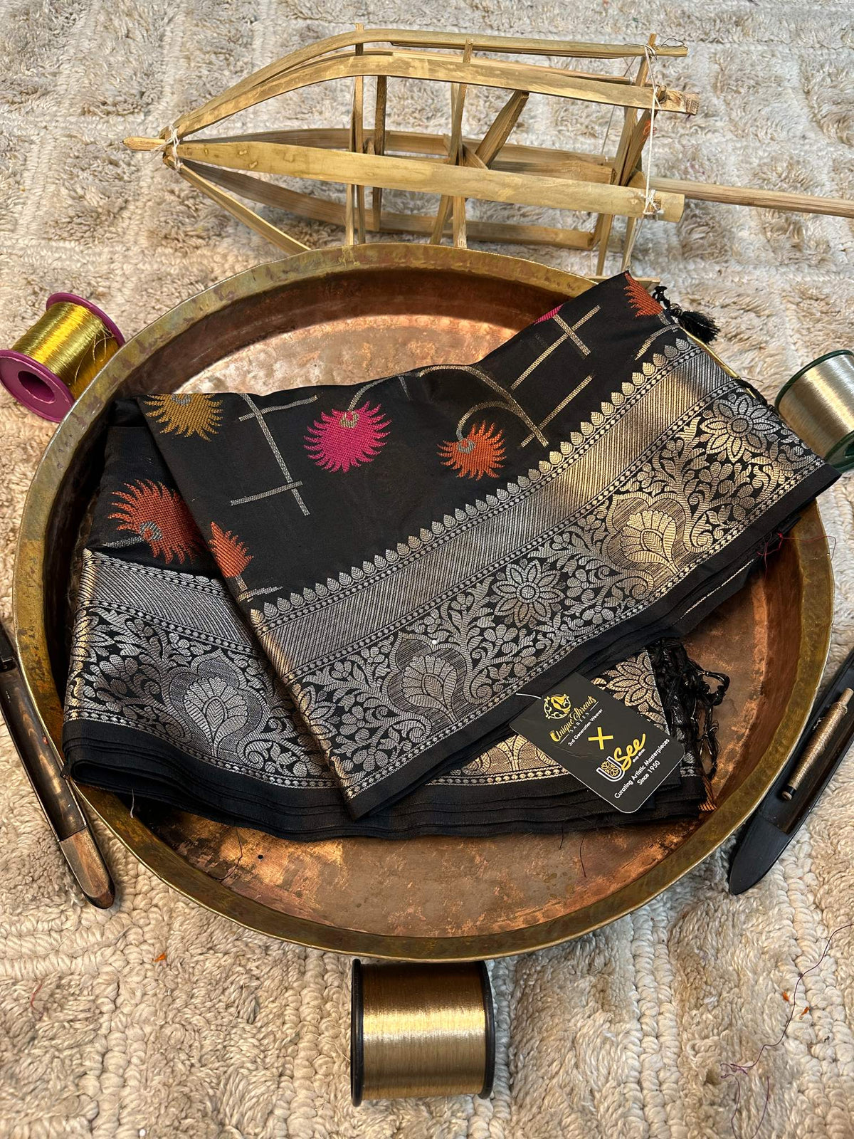 Premium Contemperory Weave Softsilk Banarasi Saree