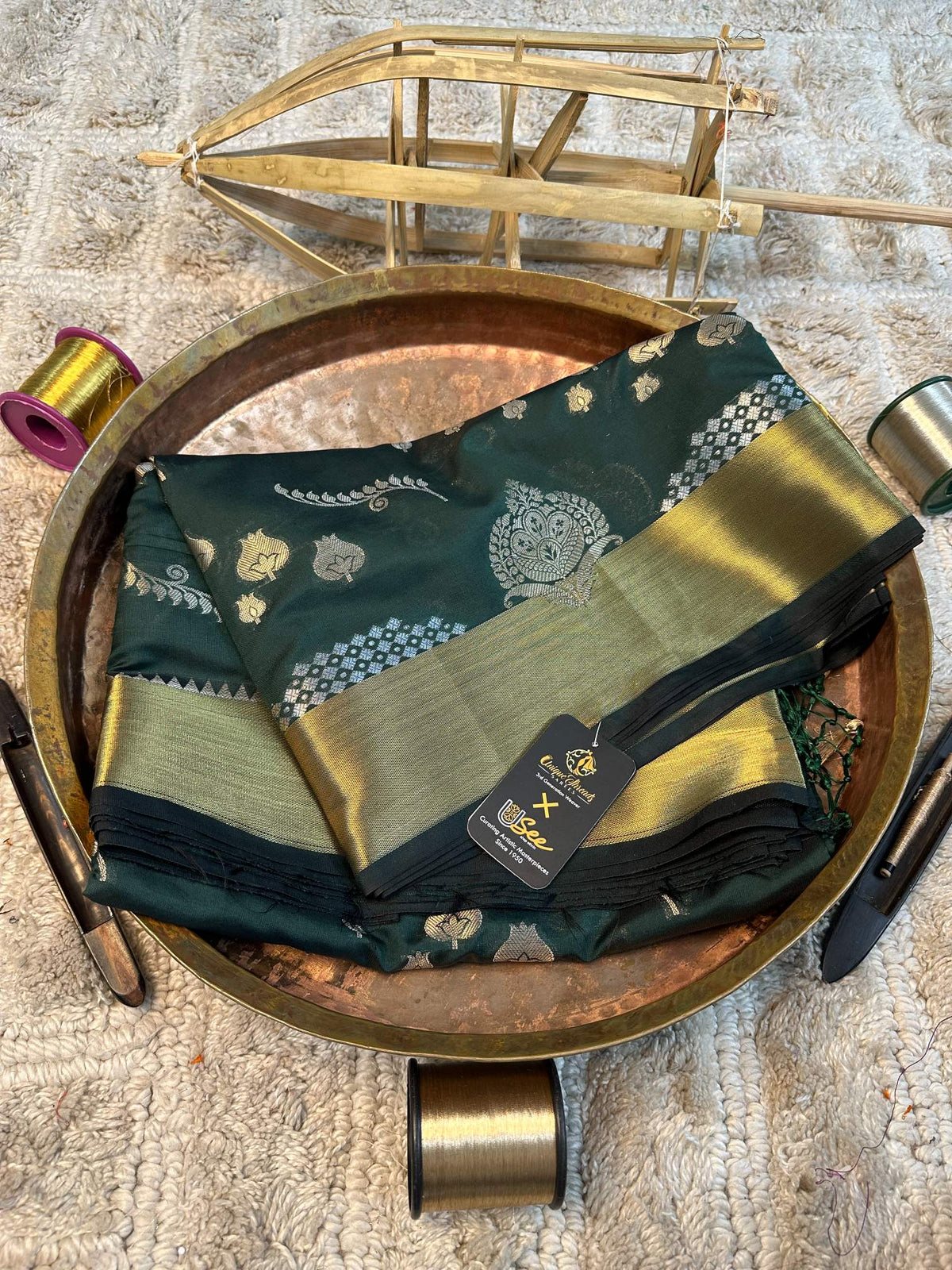 Premium Contemperory Weave Softsilk Banarasi Saree