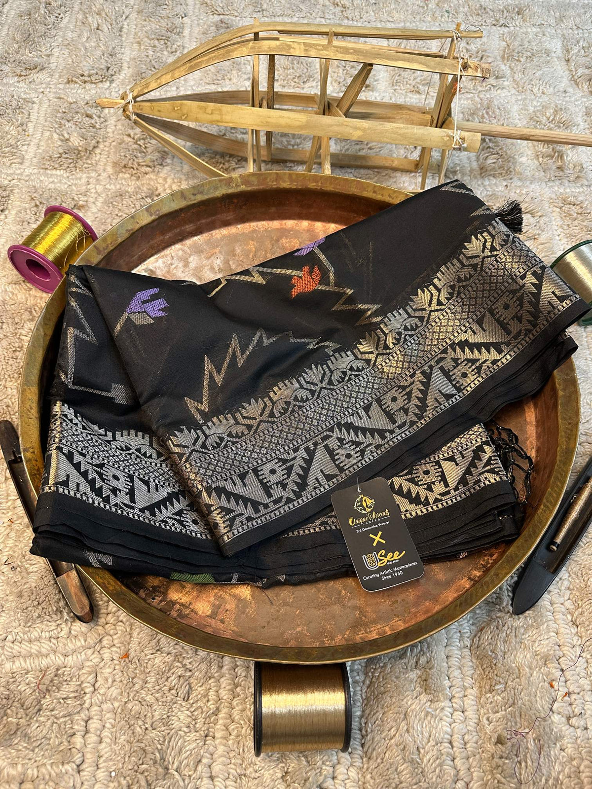 Premium Contemperory Weave Softsilk Banarasi Saree