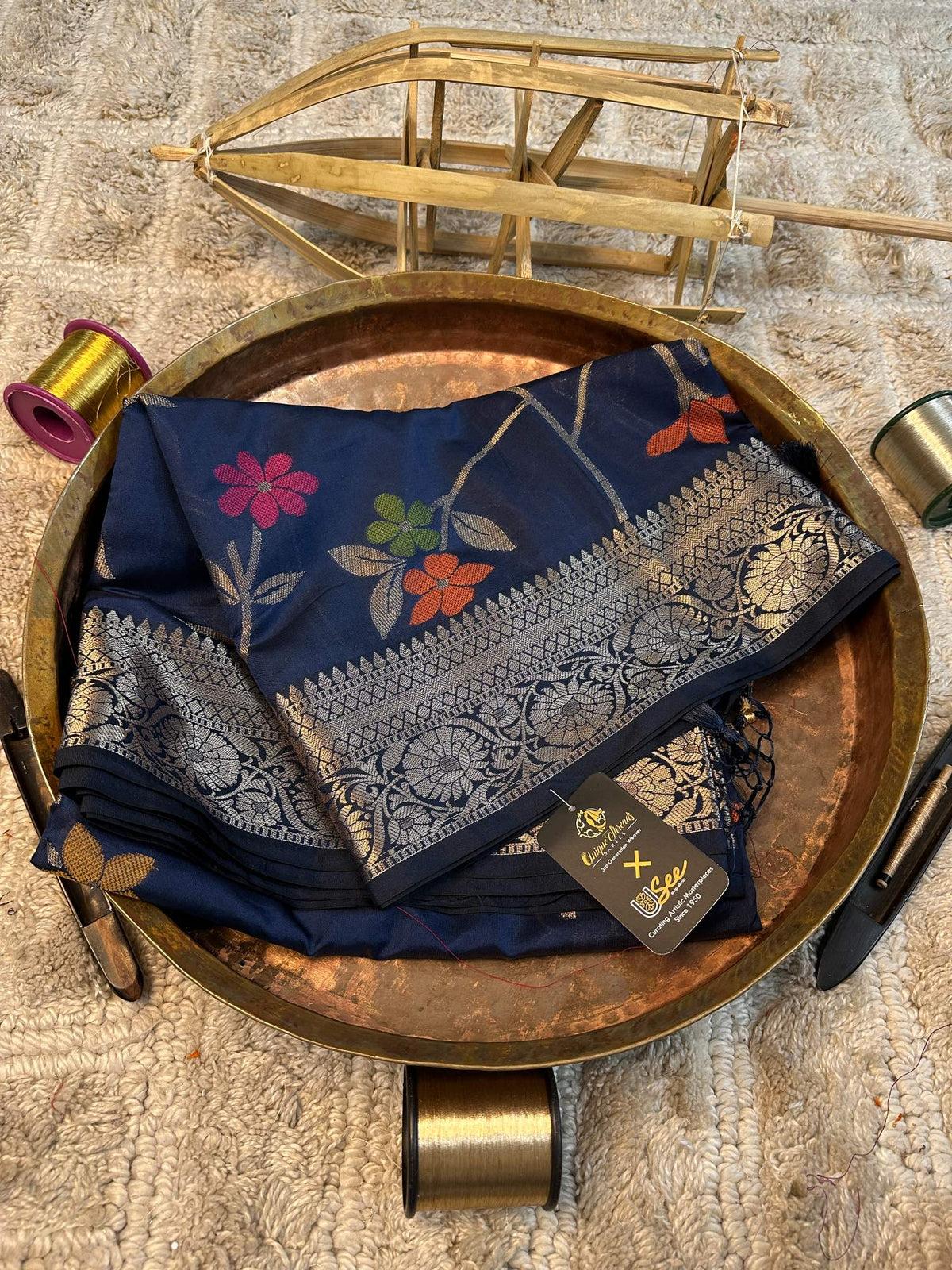Premium Contemperory Weave Softsilk Banarasi Saree