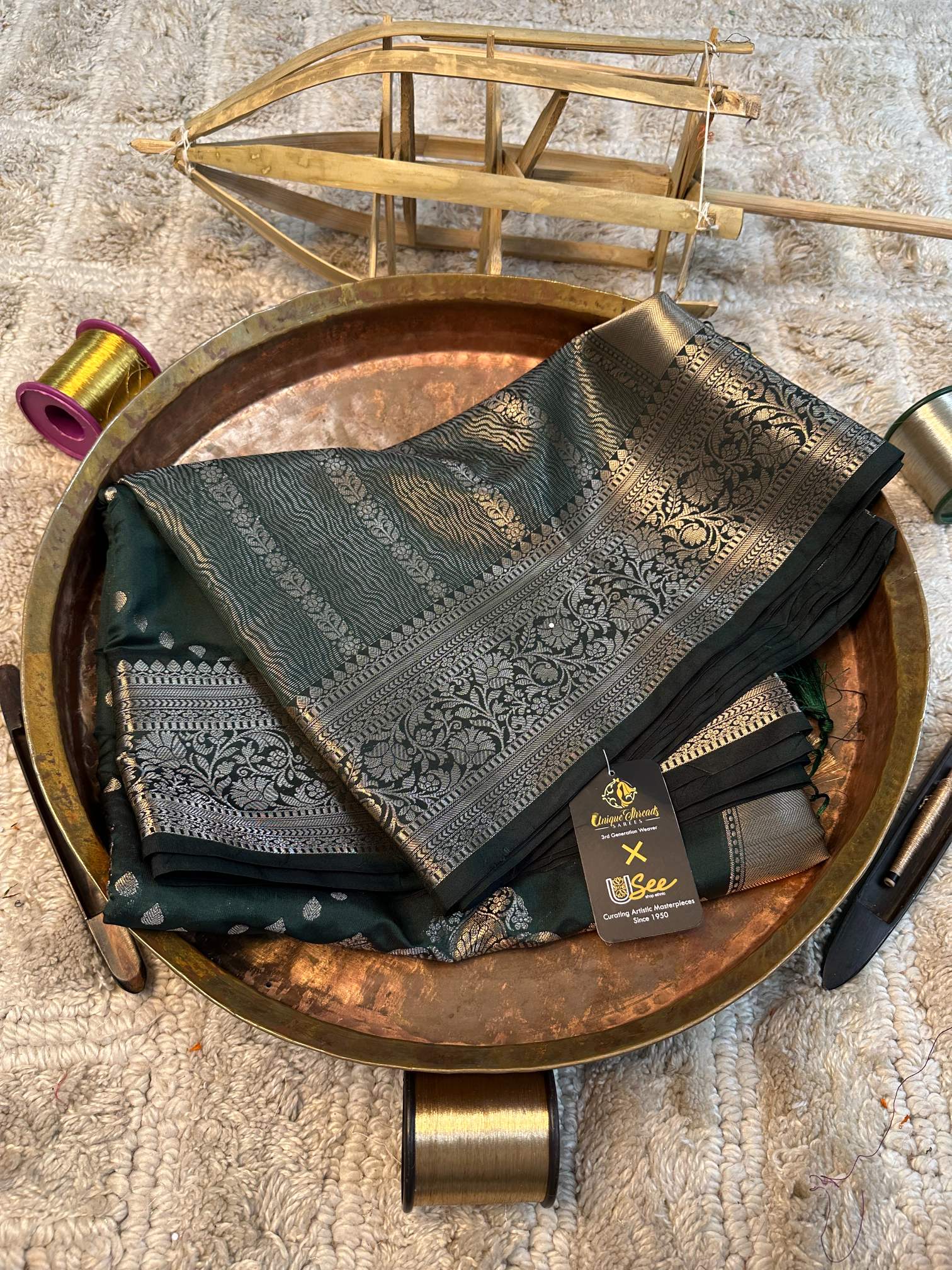 Premium Contemperory Weave Softsilk Banarasi Saree
