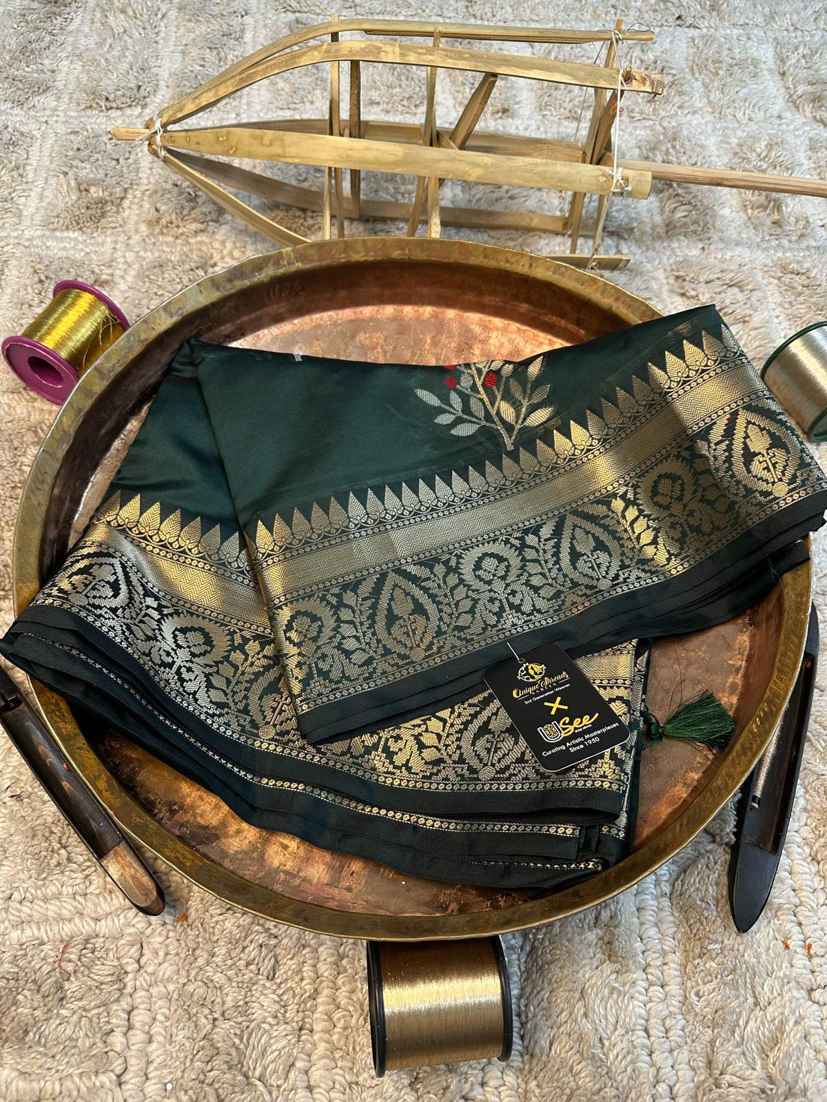 Premium Contemperory Weave Softsilk Banarasi Saree