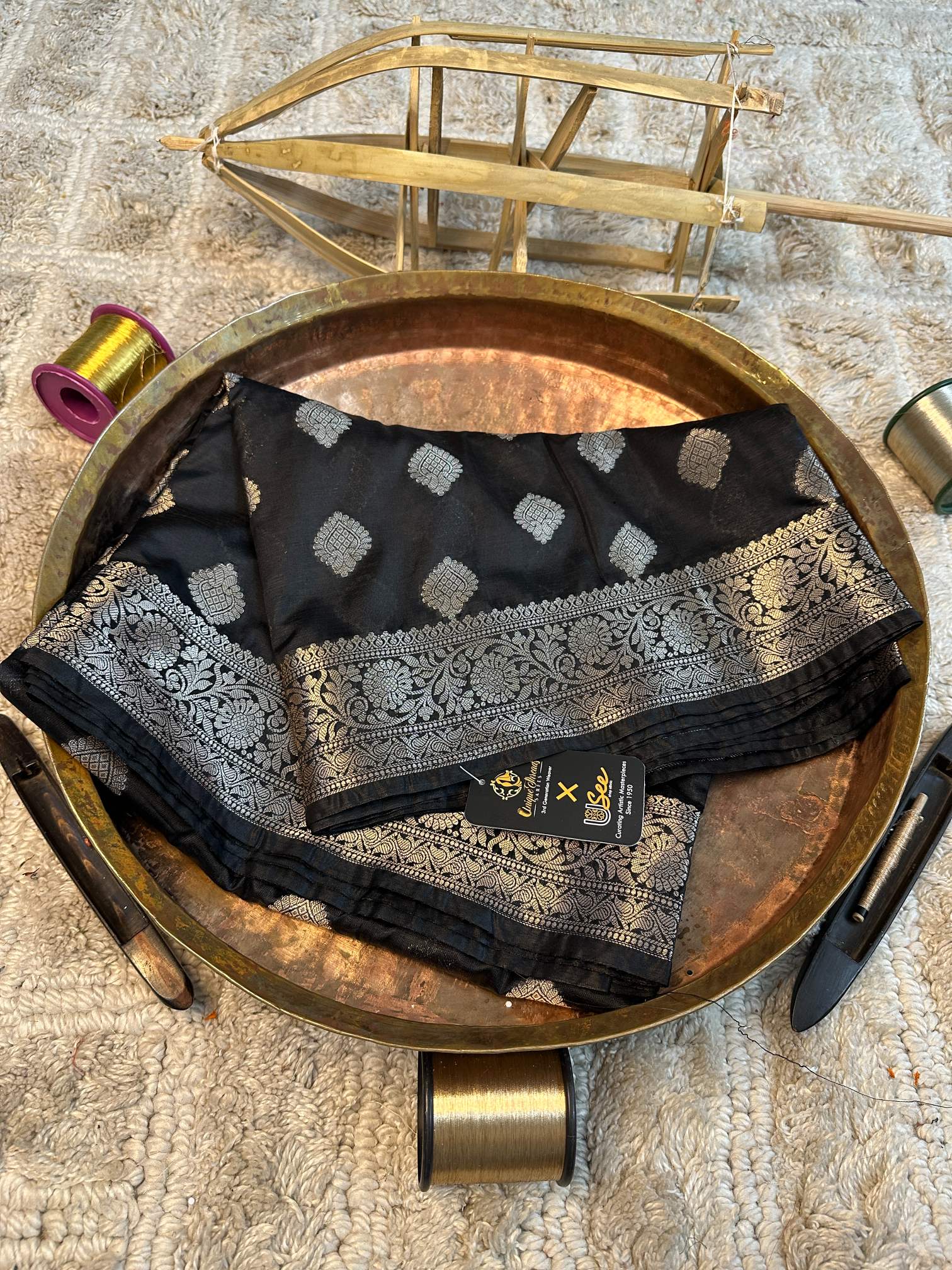 Premium Contemperory Weave Softsilk Banarasi Saree