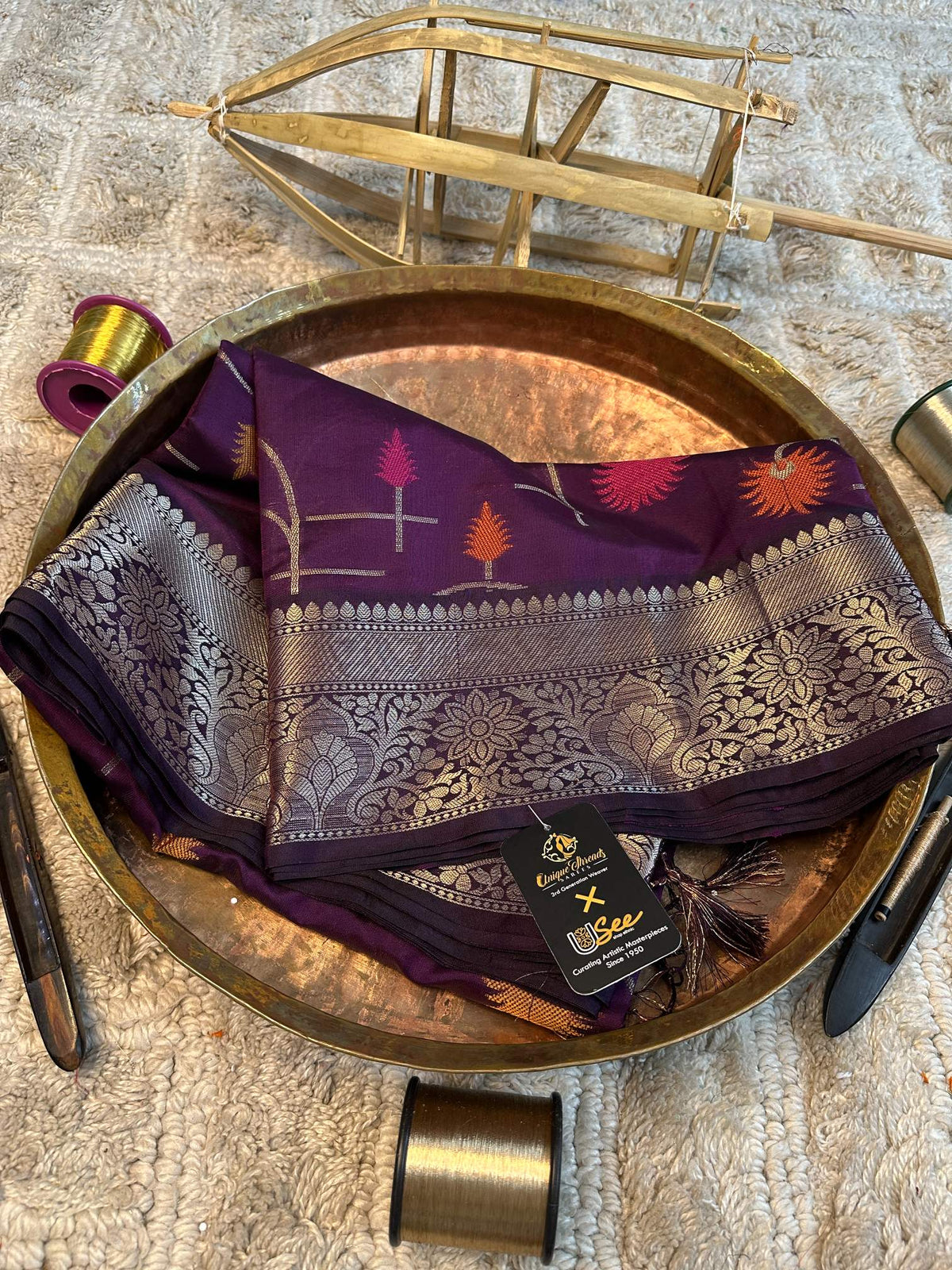 Premium Contemperory Weave Softsilk Banarasi Saree