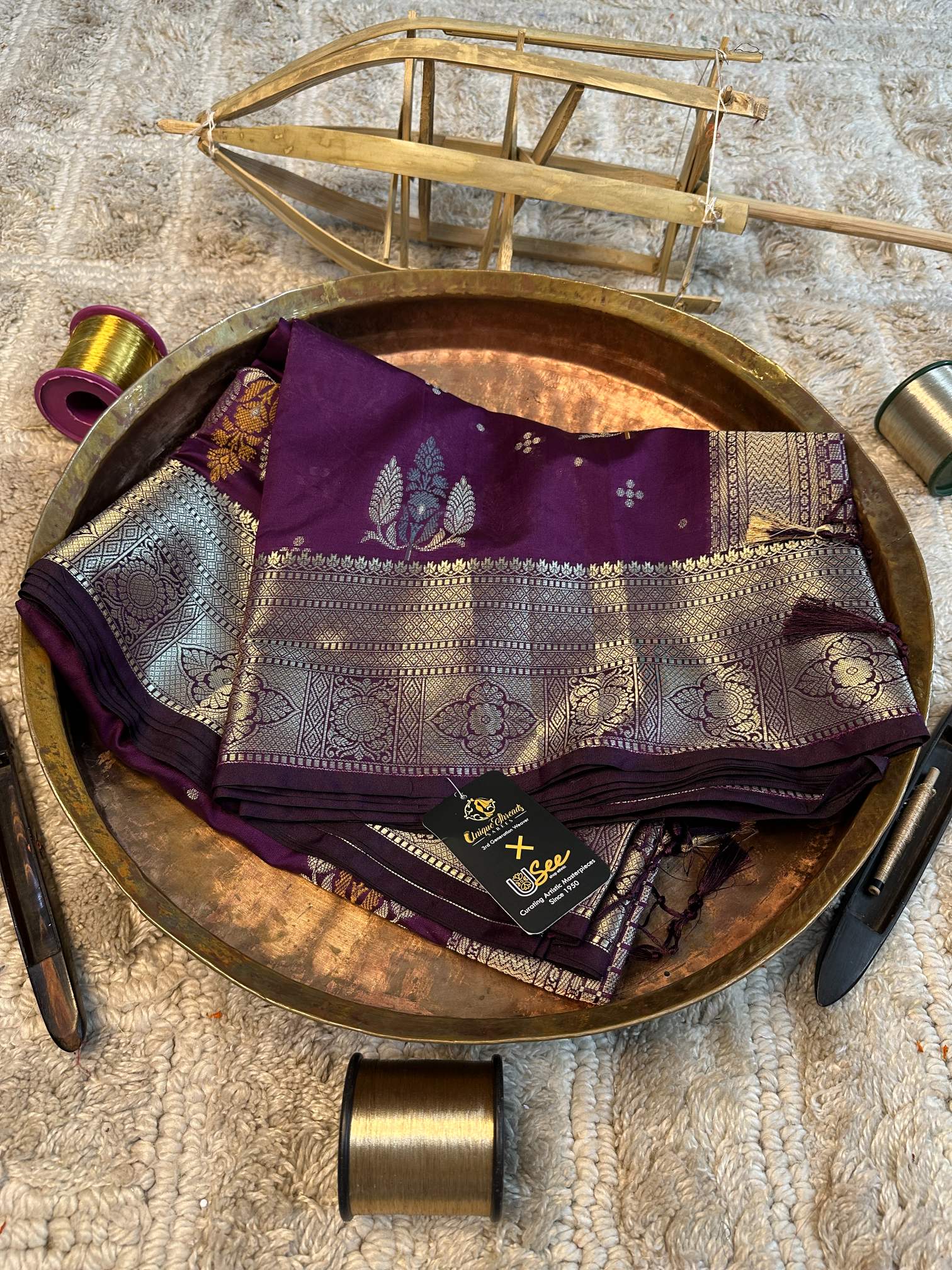 Premium Contemperory Weave Softsilk Banarasi Saree