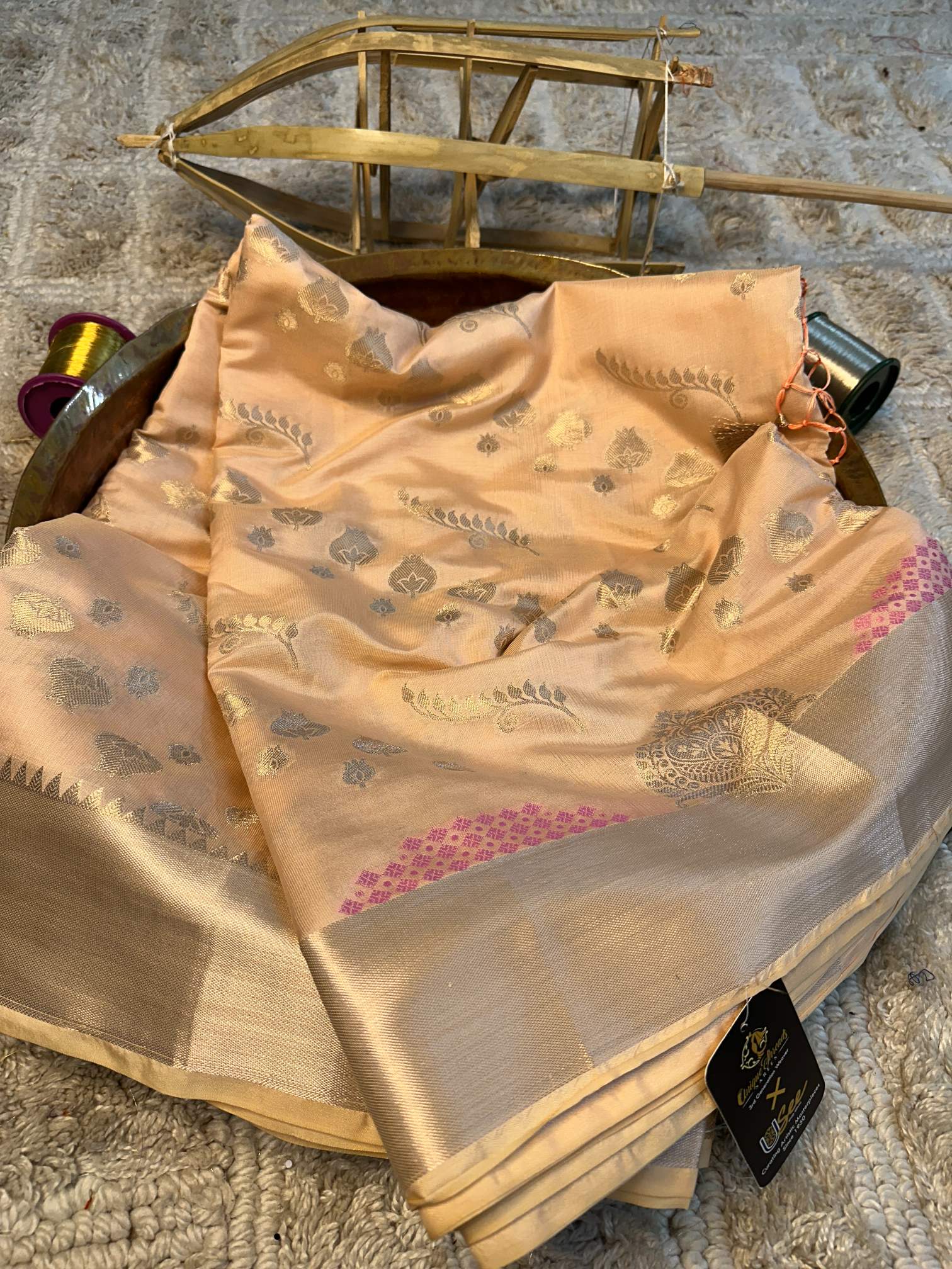 Premium Contemperory Weave Softsilk Banarasi Saree