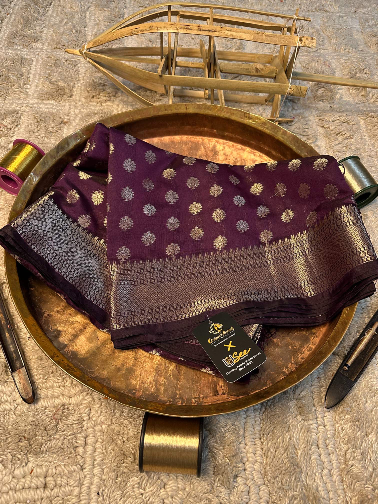 Premium Contemperory Weave Softsilk Banarasi Saree