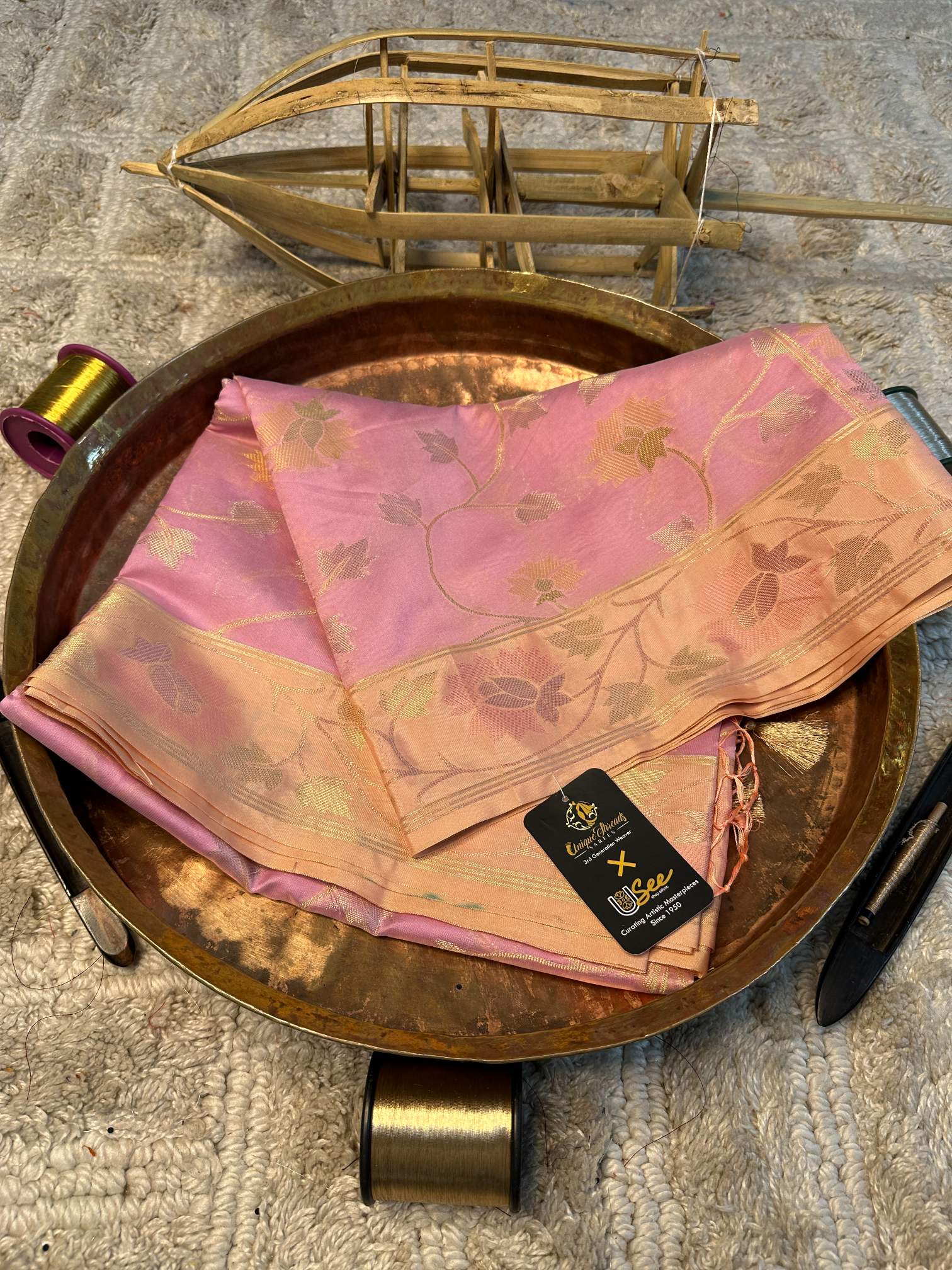 Premium Contemperory Weave Softsilk Banarasi Saree