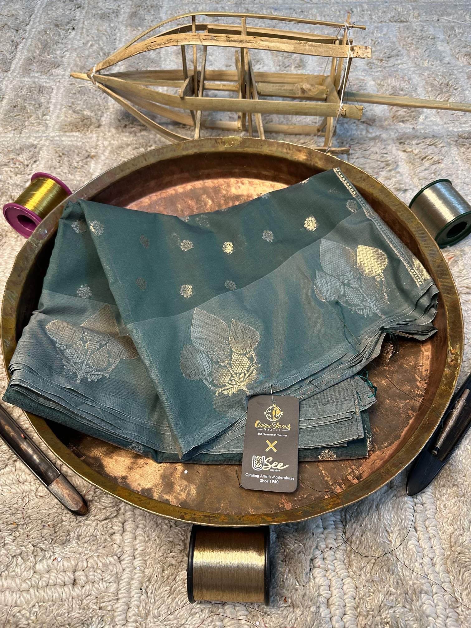 Premium Contemperory Weave Softsilk Banarasi Saree