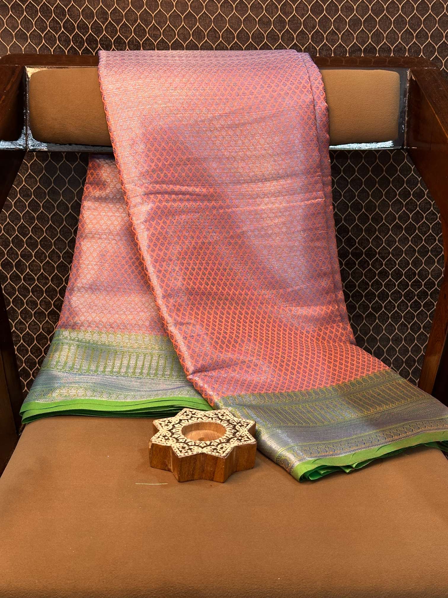 Eccentric zari weave Softsilk Heritage Banarasi saree