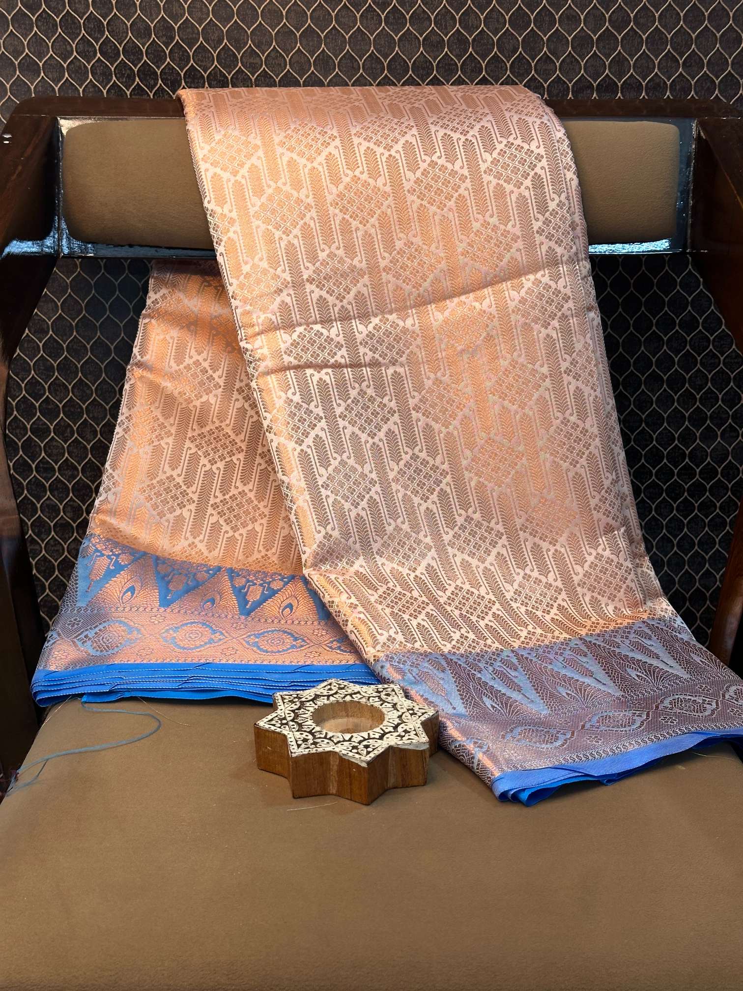 Eccentric zari weave Softsilk Banarasi saree