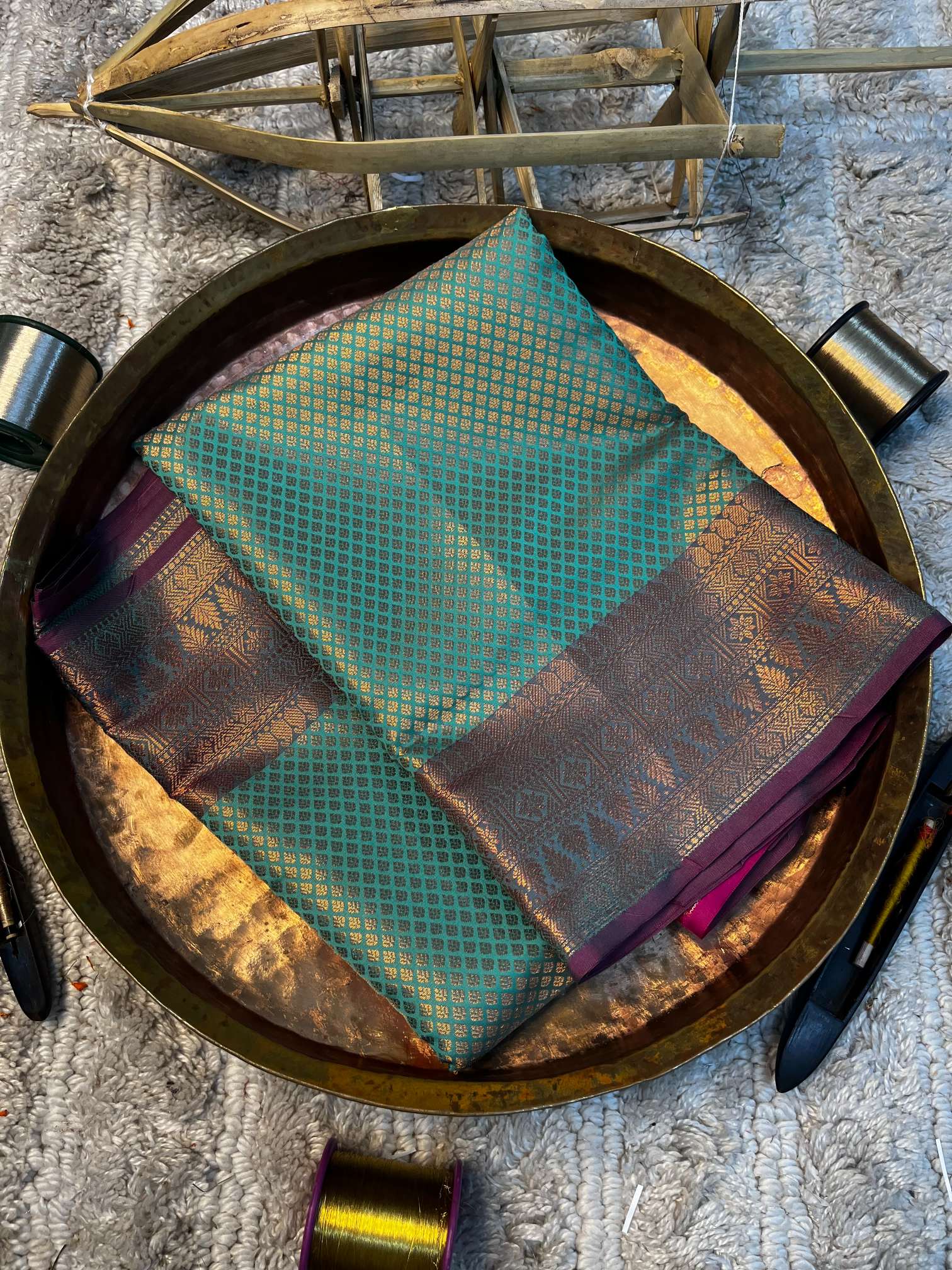 Eccentric zari weave Softsilk Heritage Banarasi saree