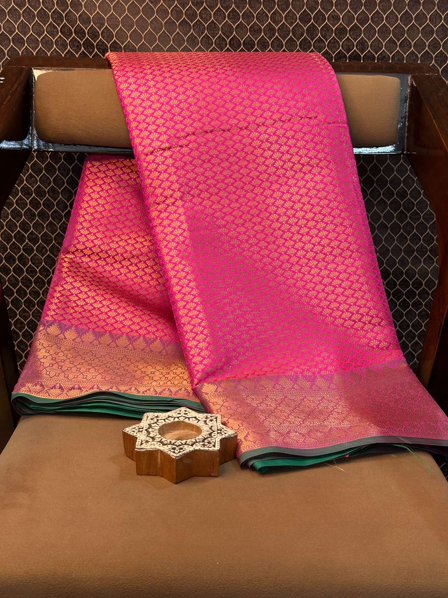 Handpicked Softsilk Heritage Banarasi Saree