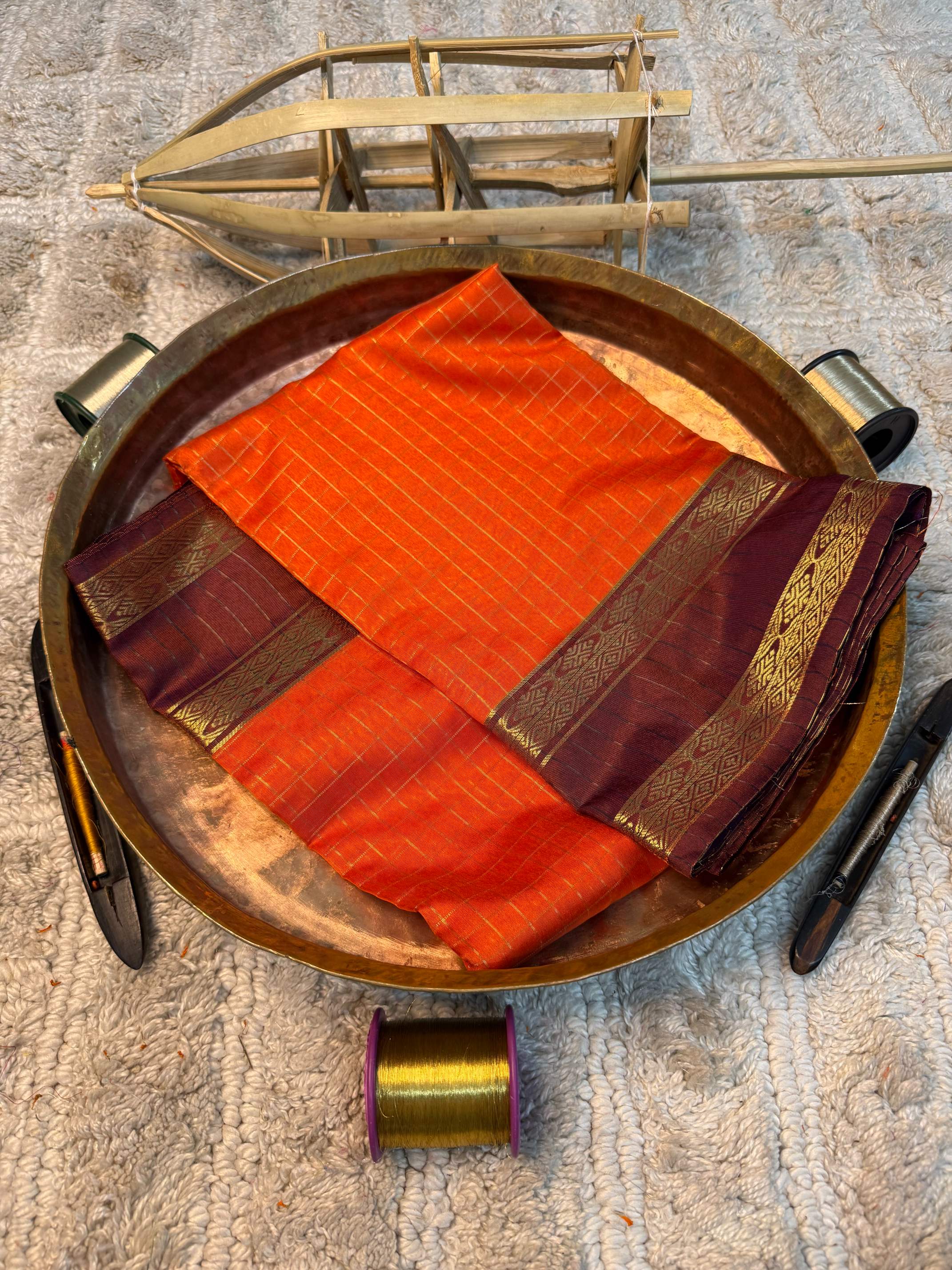 Eccentric zari weave Softsilk Banarasi saree