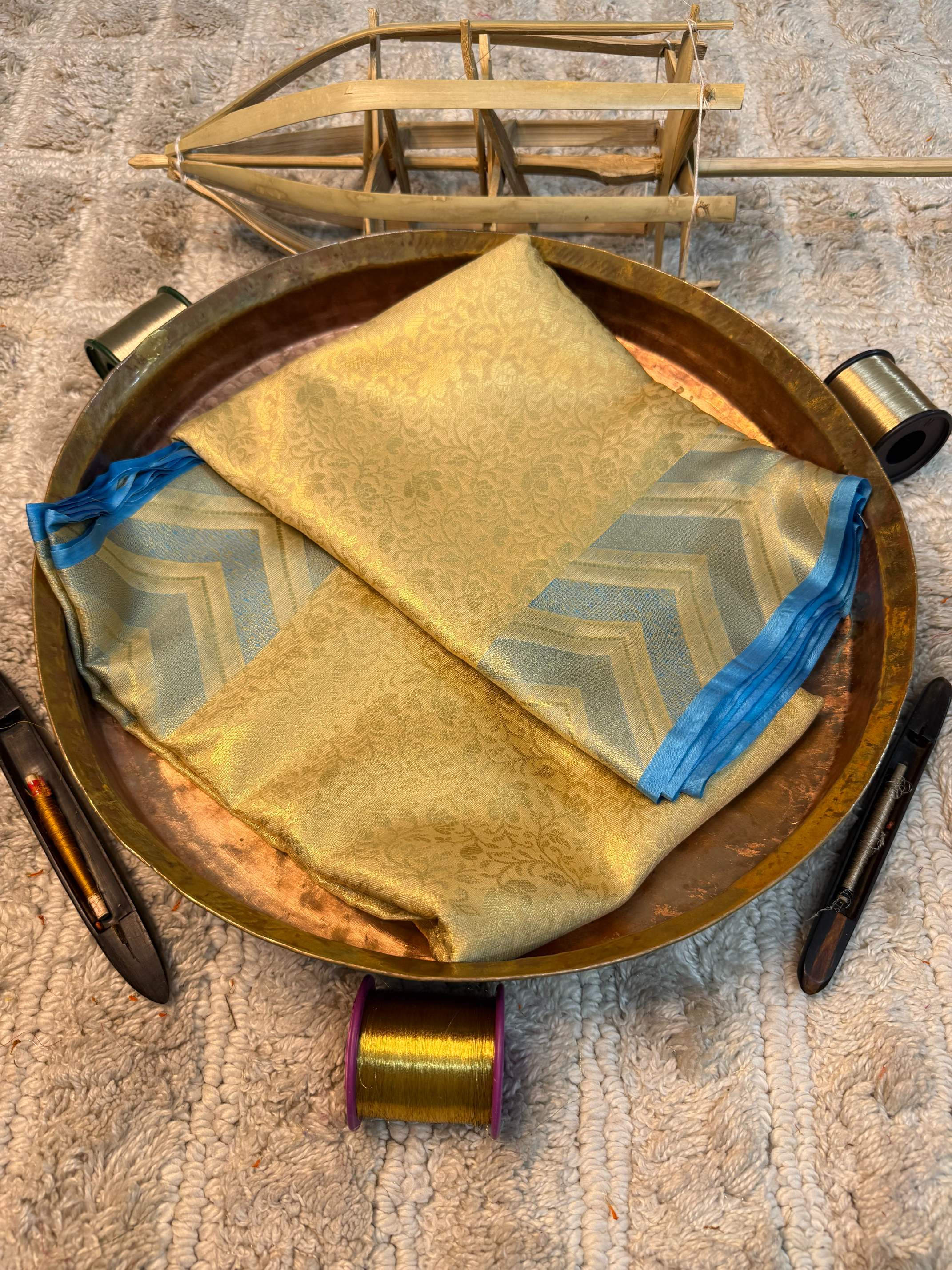 Eccentric zari weave Softsilk Heritage Banarasi saree