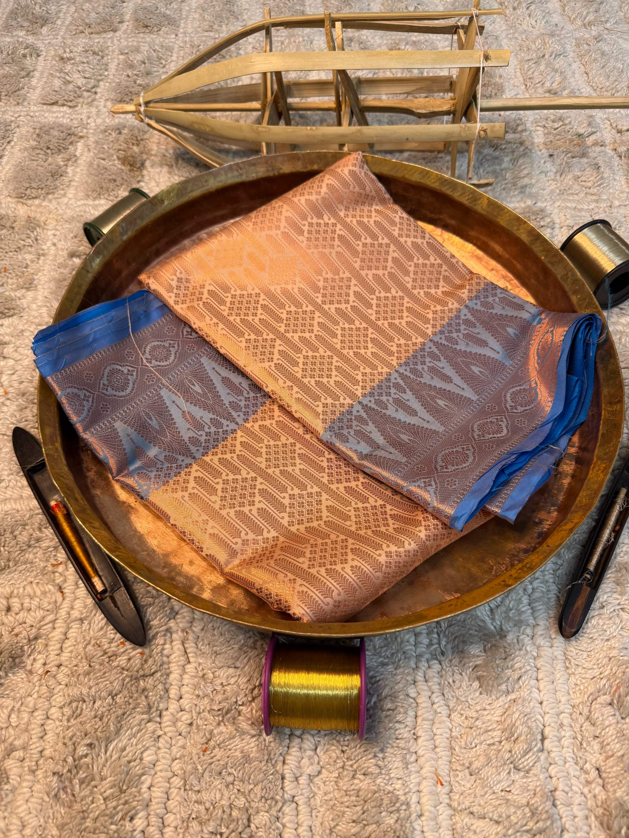Eccentric zari weave Softsilk Heritage Banarasi saree