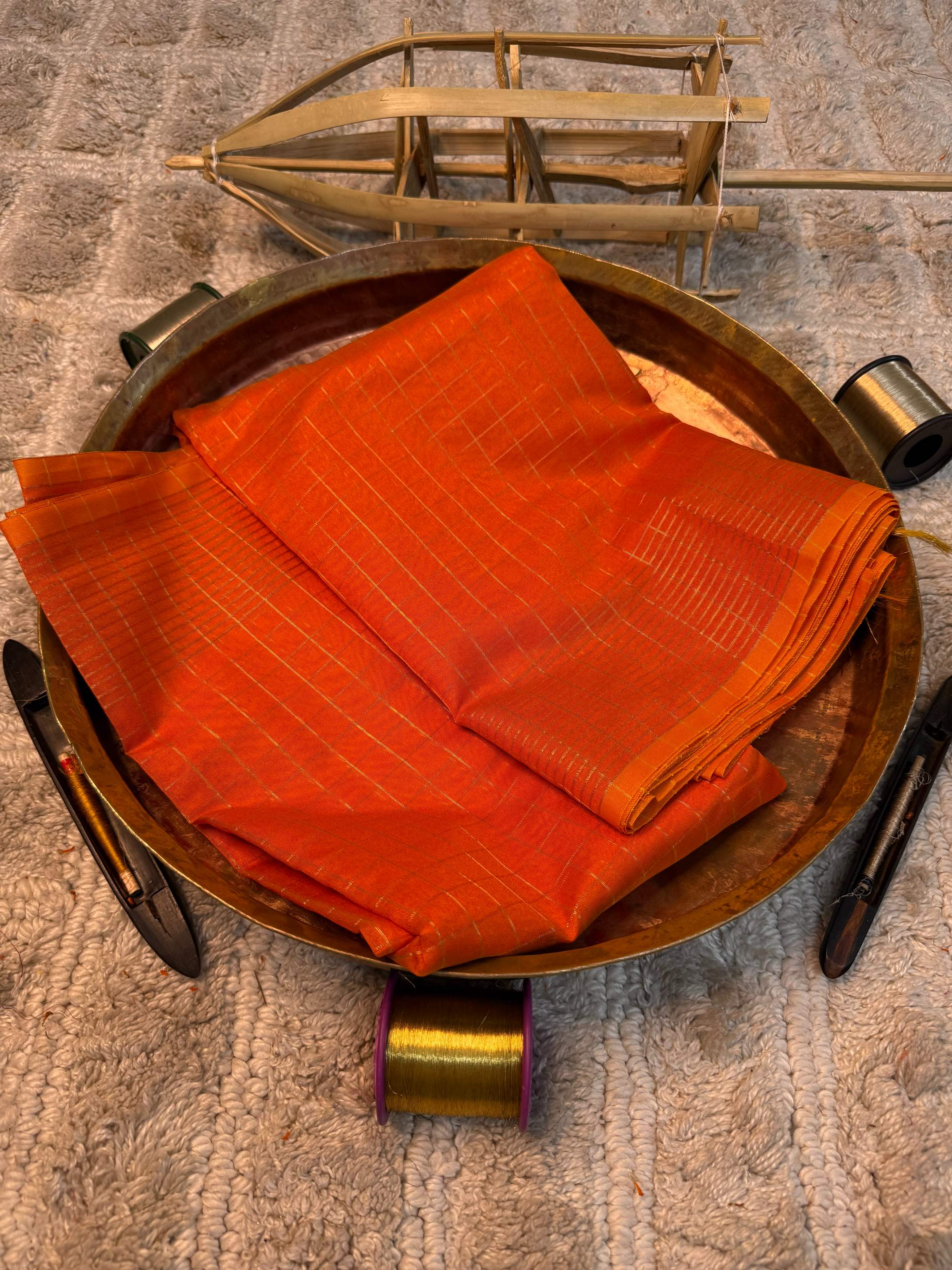 Eccentric zari weave Softsilk Banarasi saree