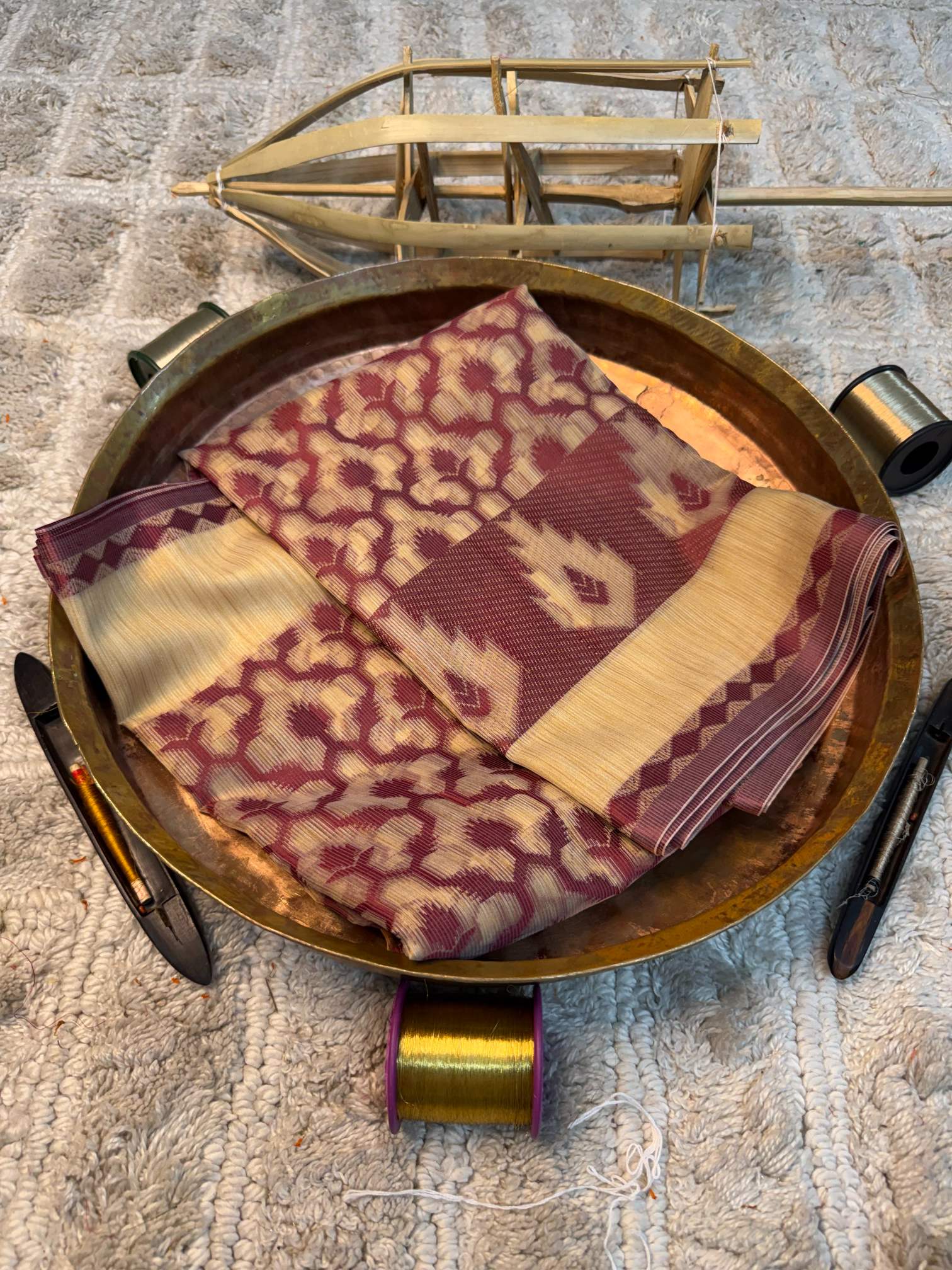 Eccentric zari weave Softsilk Banarasi saree