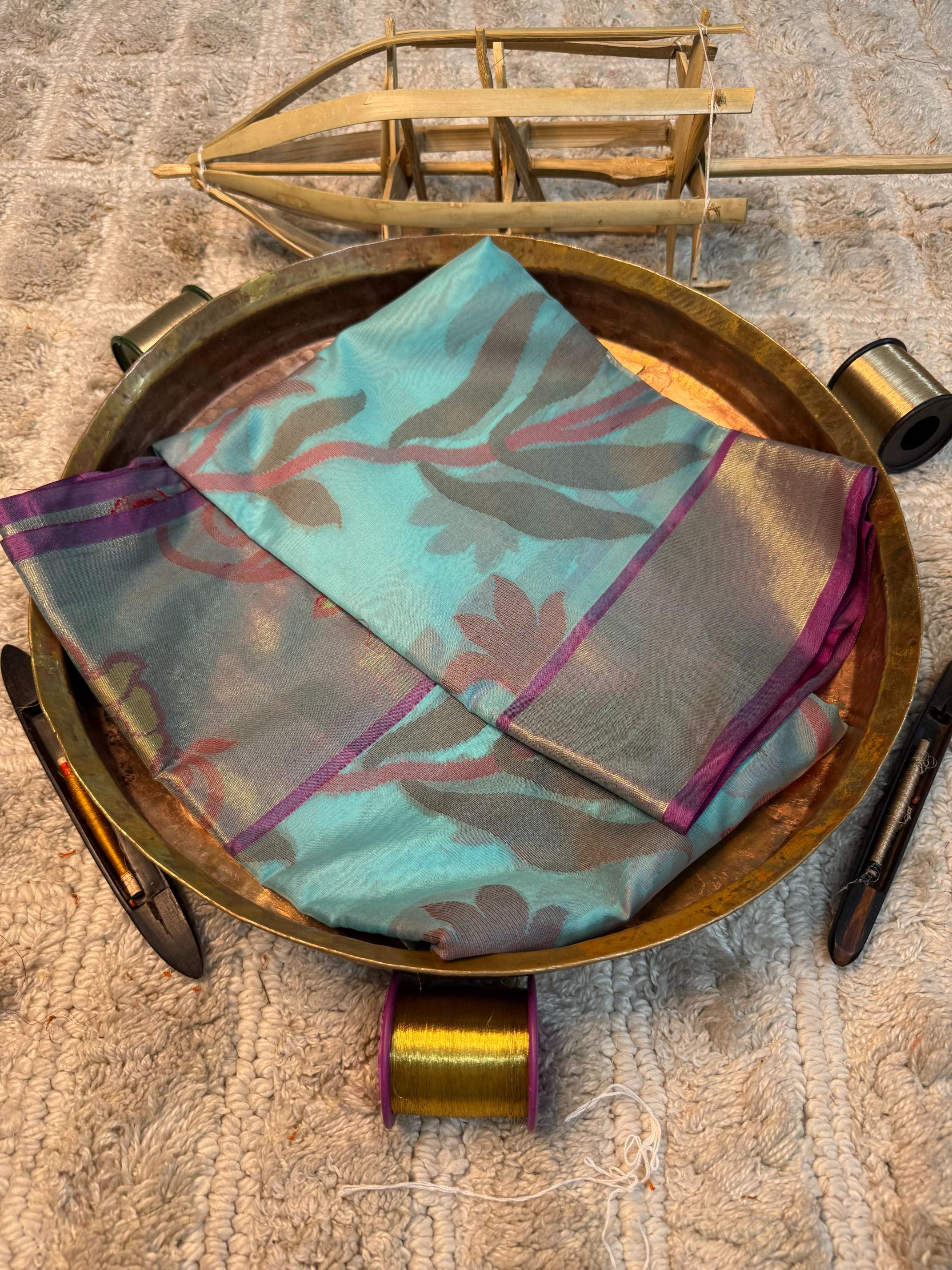 Eccentric zari weave Softsilk Banarasi saree