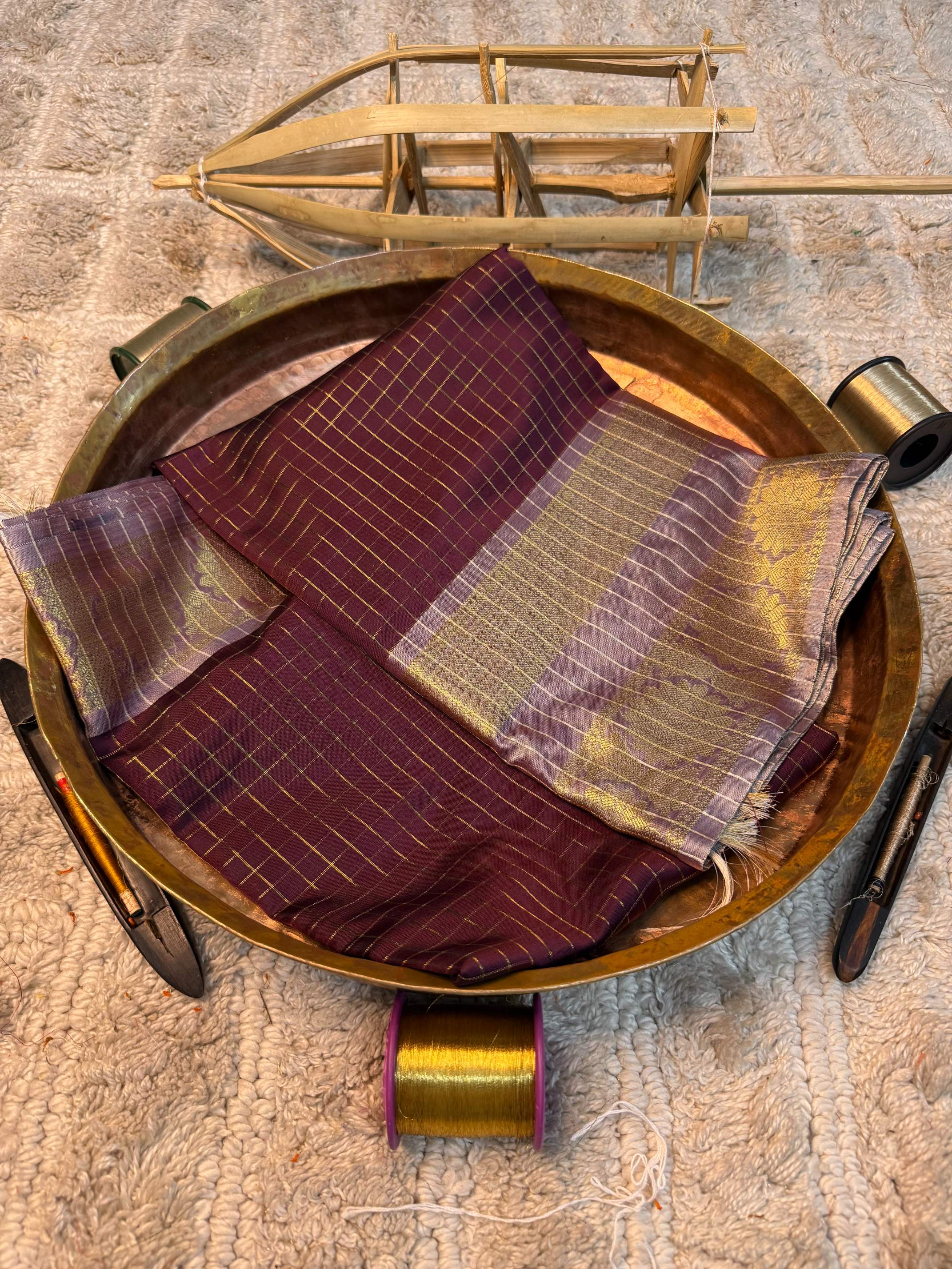Eccentric zari weave Softsilk Banarasi saree