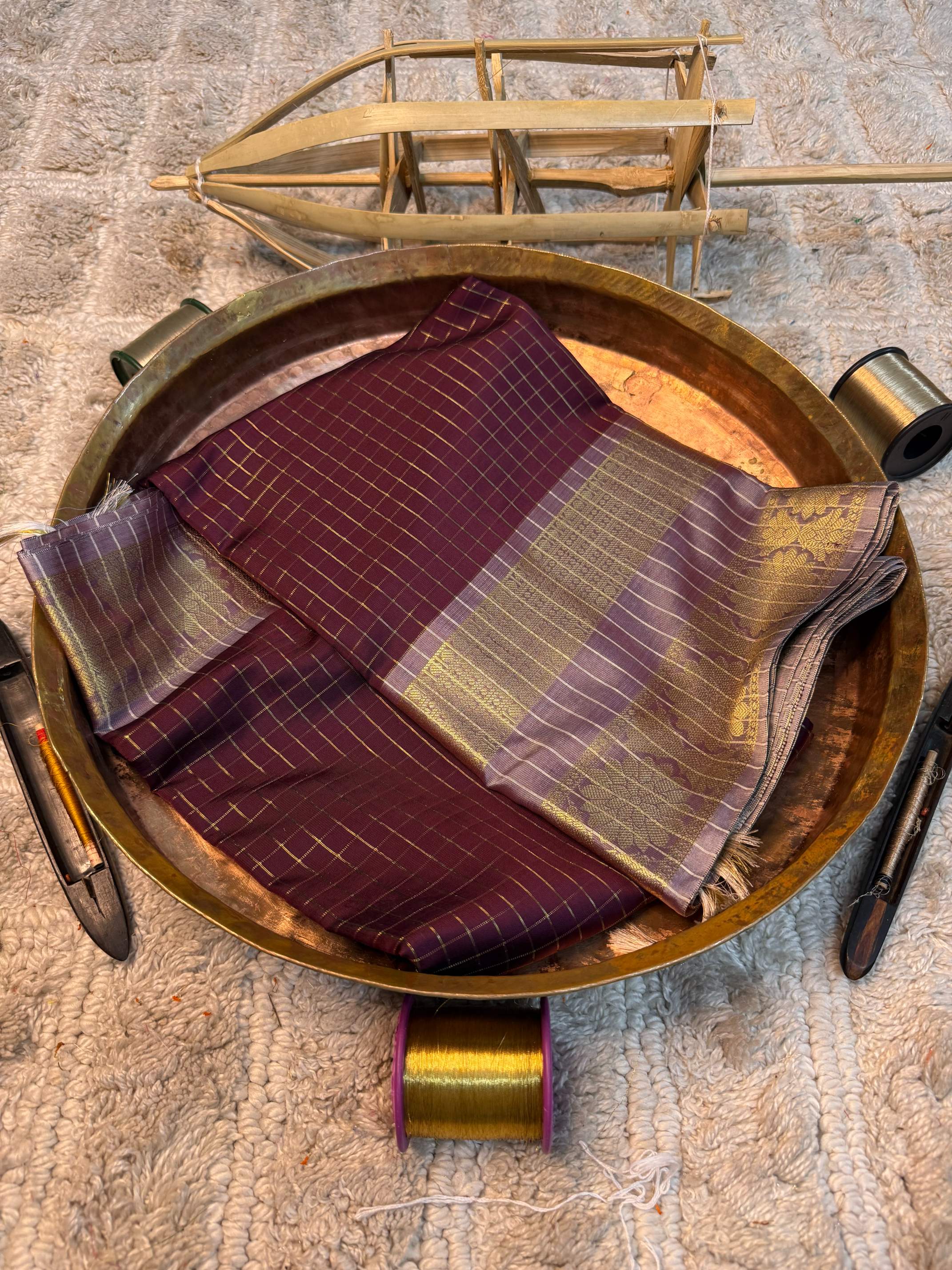 Eccentric zari weave Softsilk Banarasi saree
