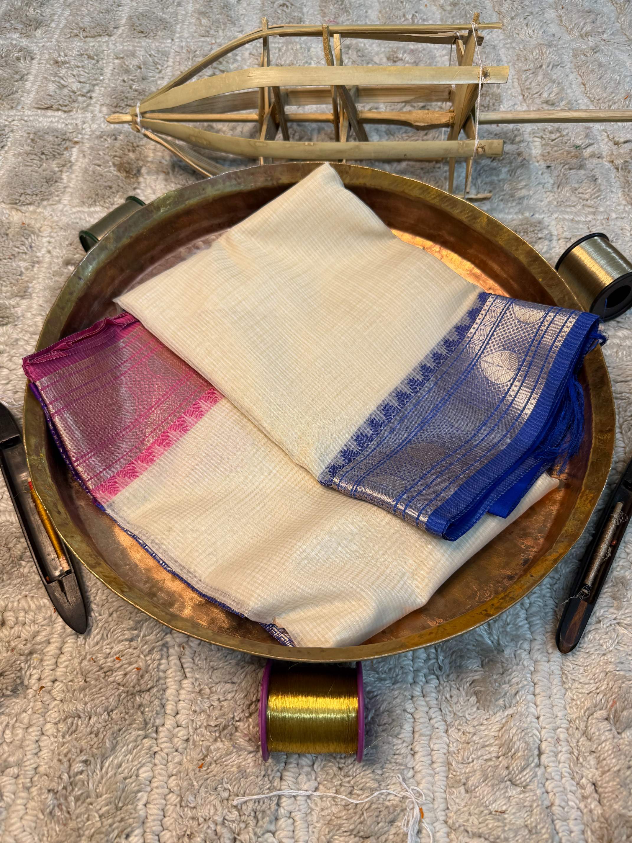 Eccentric zari weave Softsilk Banarasi saree