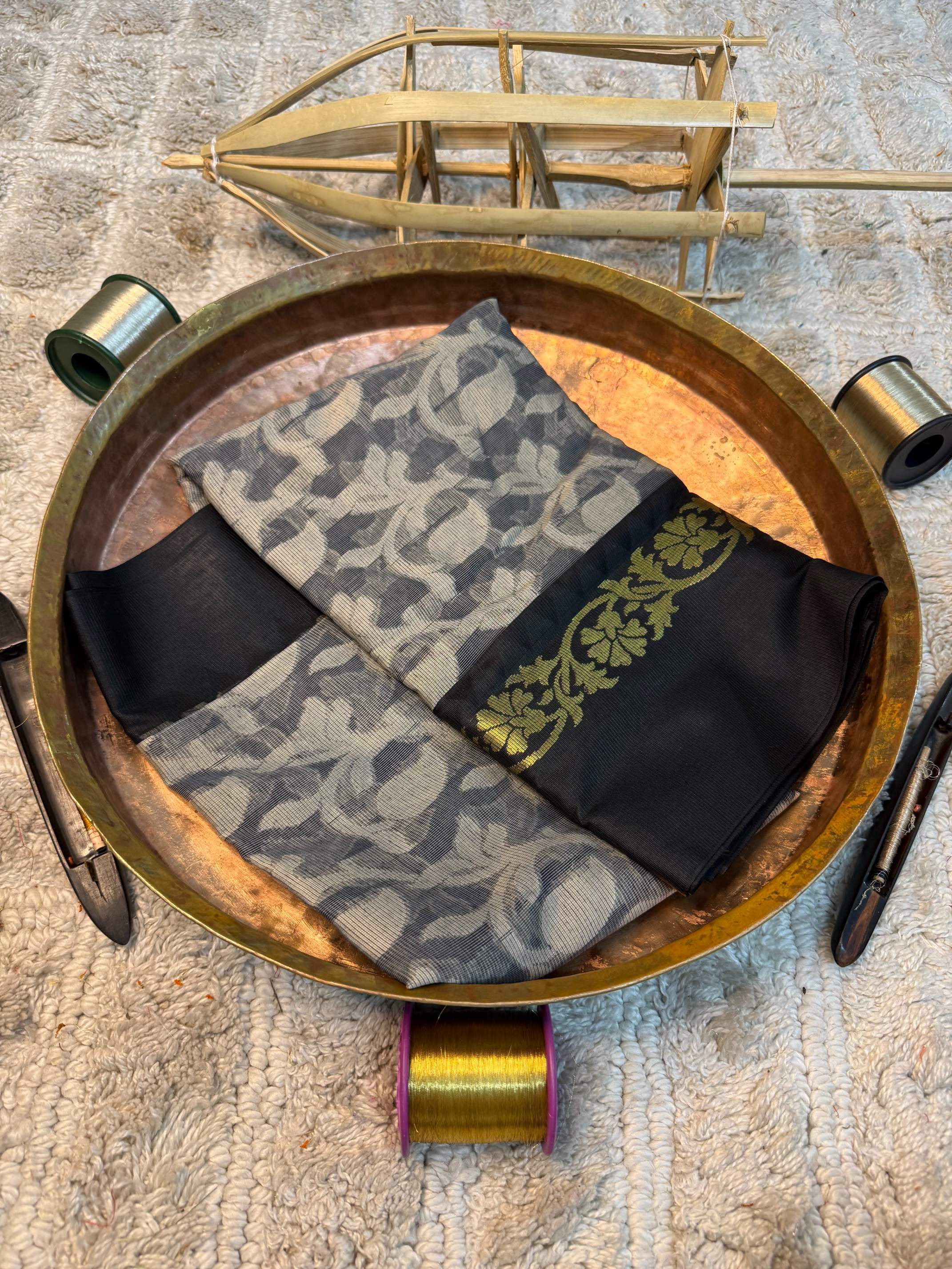 Eccentric zari weave Softsilk Heritage Banarasi saree