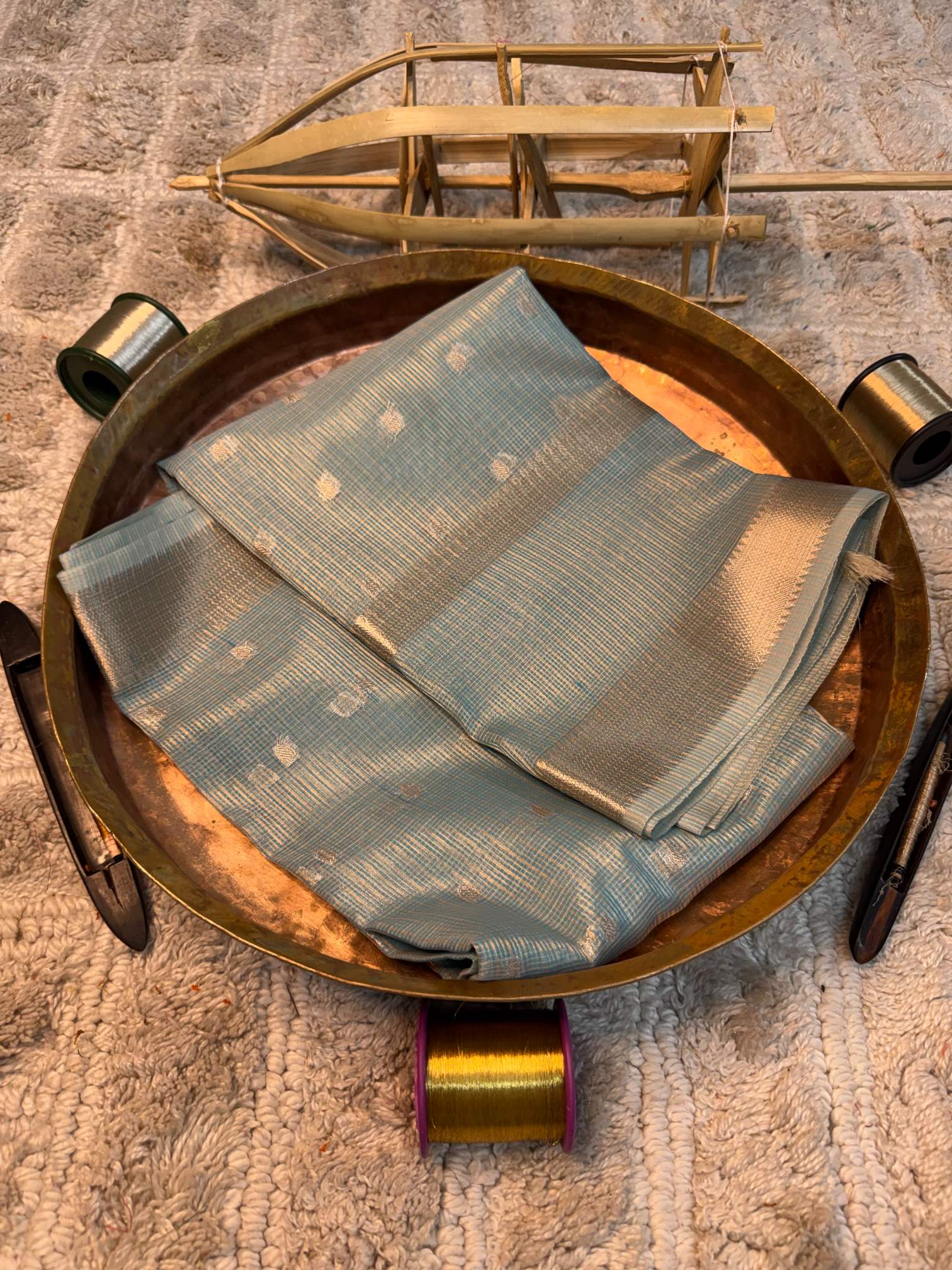 Eccentric zari weave Softsilk Banarasi saree