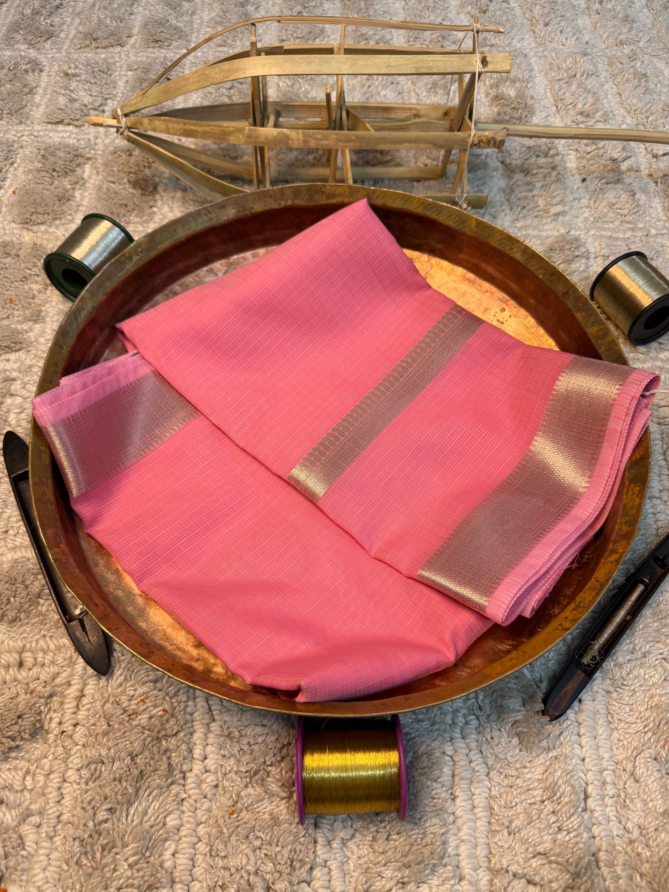 Eccentric zari weave Softsilk Banarasi saree