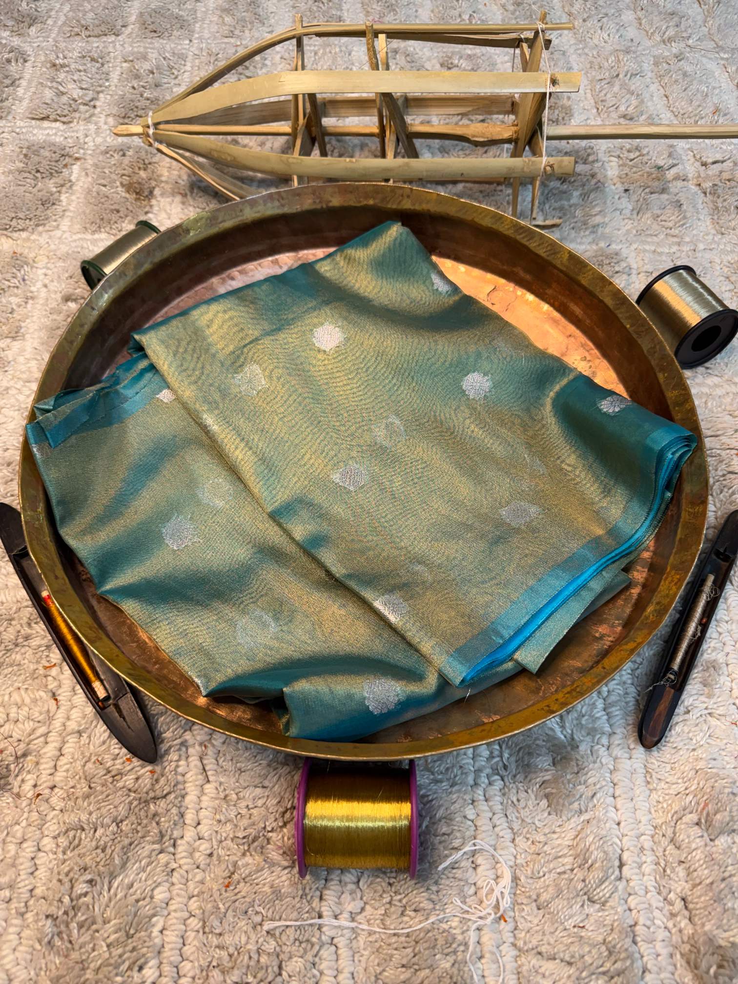Eccentric zari weave Softsilk Heritage Banarasi saree